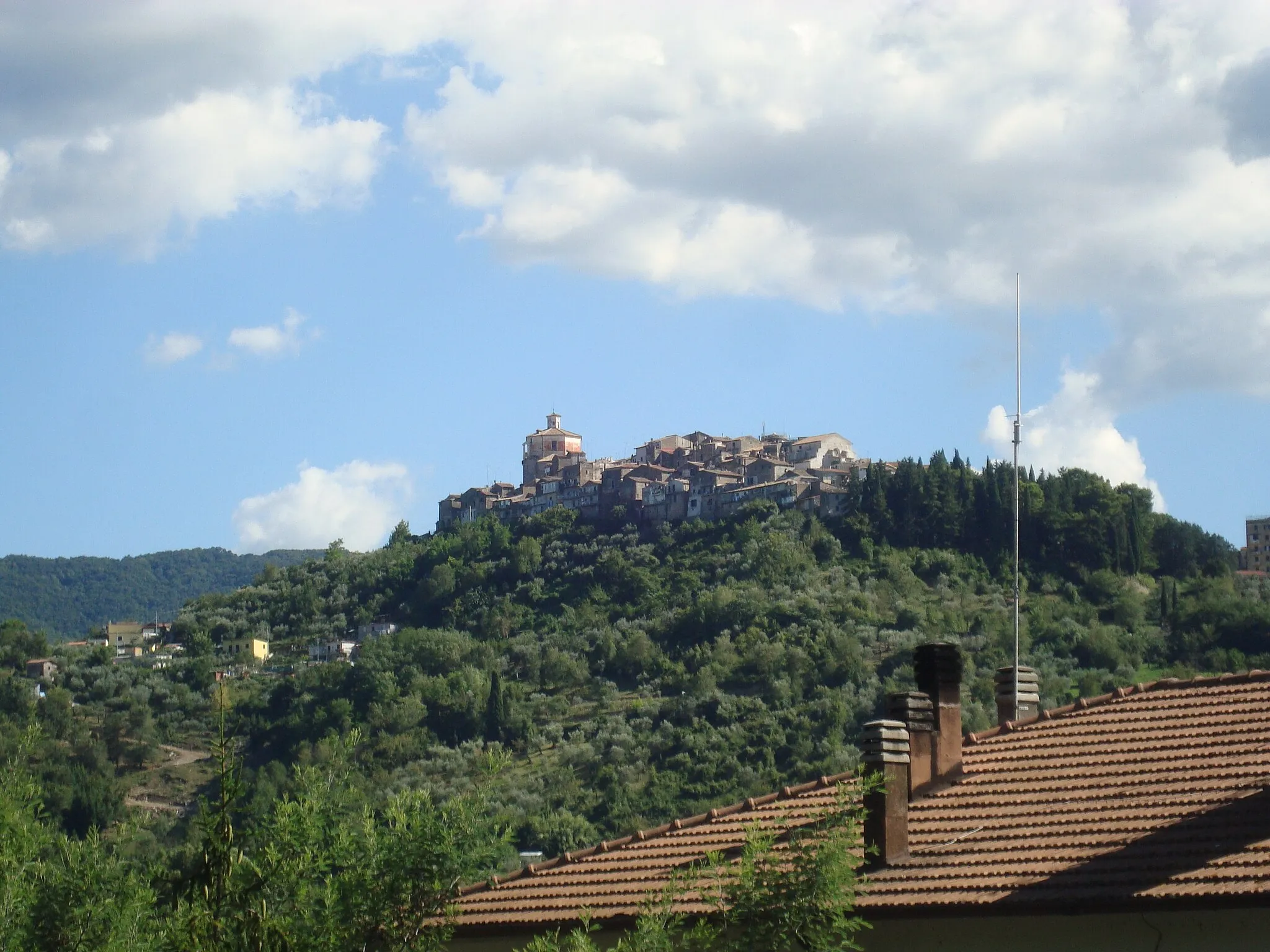 Photo showing: View of Castel Madama, Italy