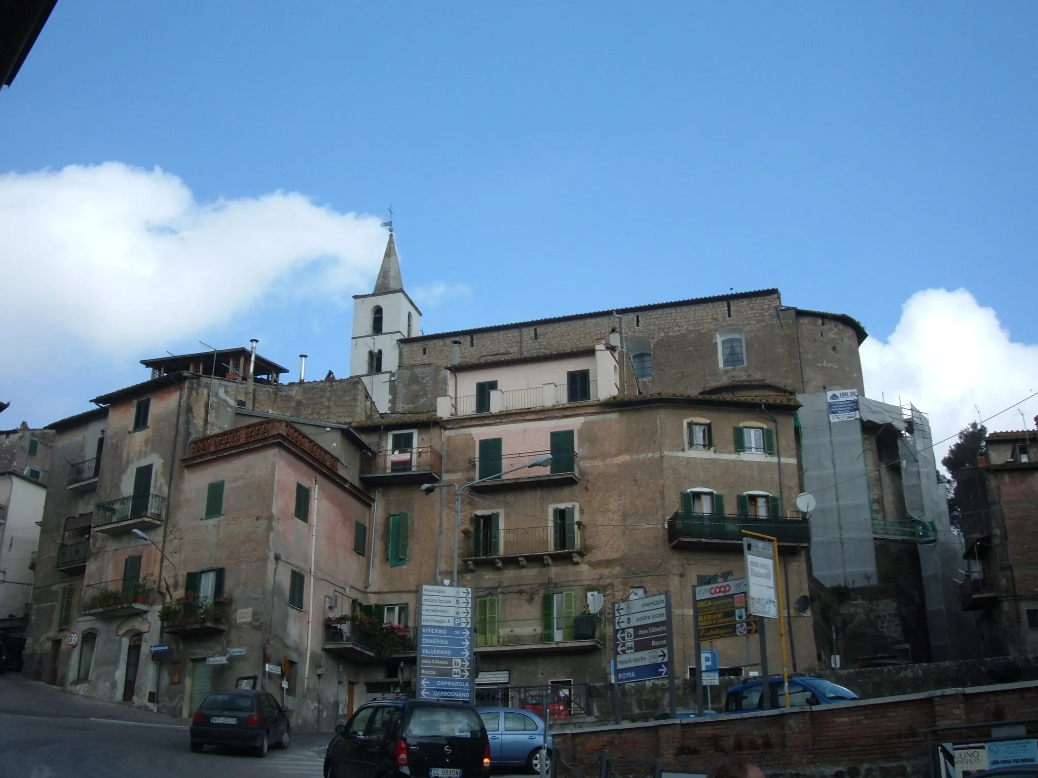 Photo showing: Panorama di Fabrica di Roma