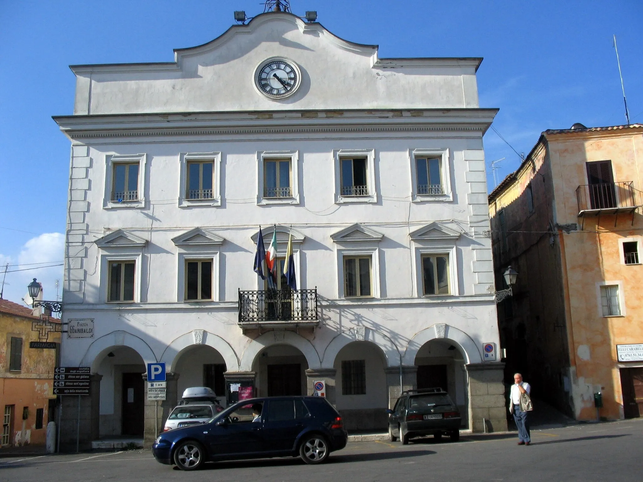 Photo showing: Town hall, Faleria, Lazio, Italia