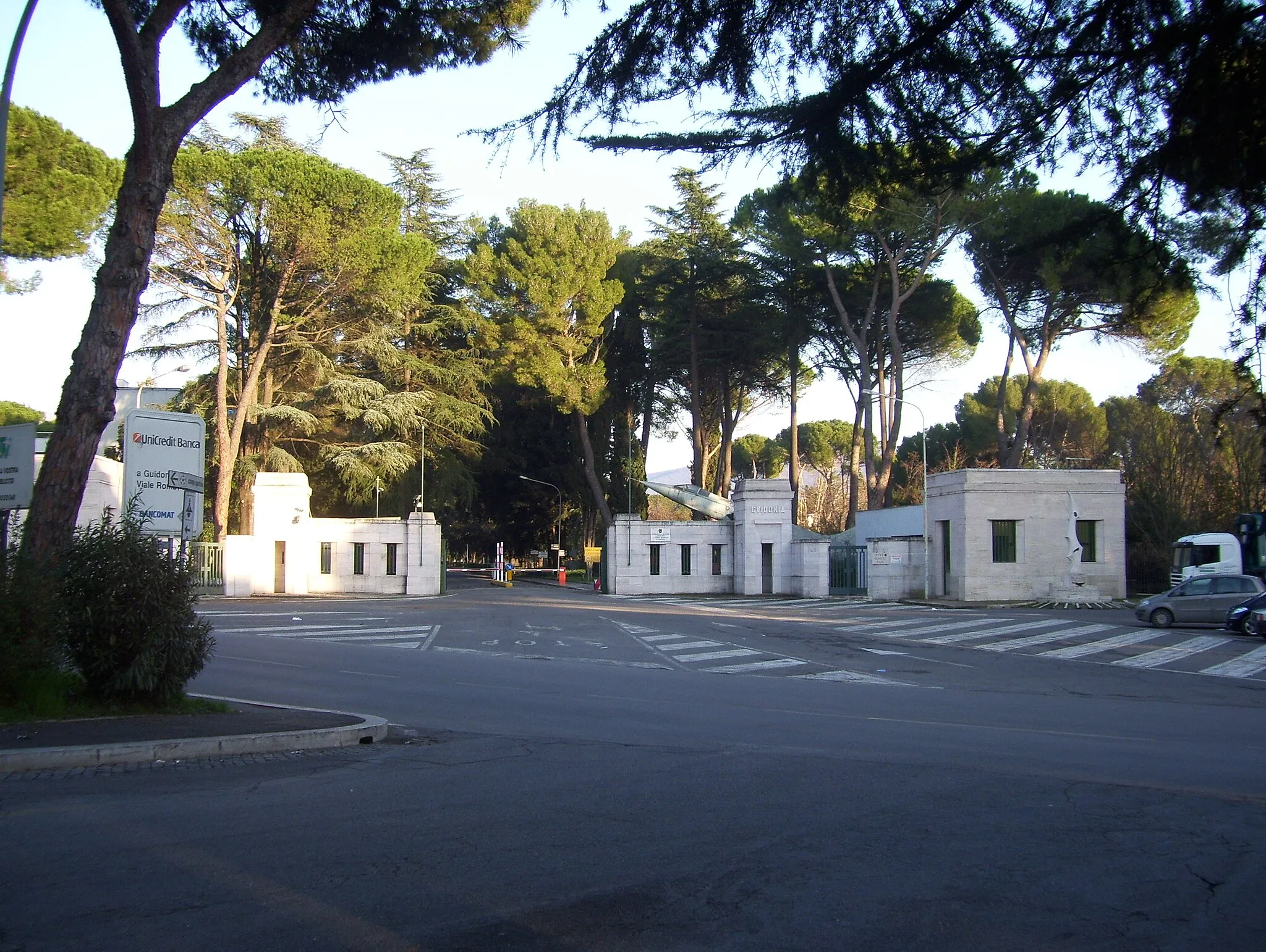 Photo showing: Entrance of Guidonia Airport
