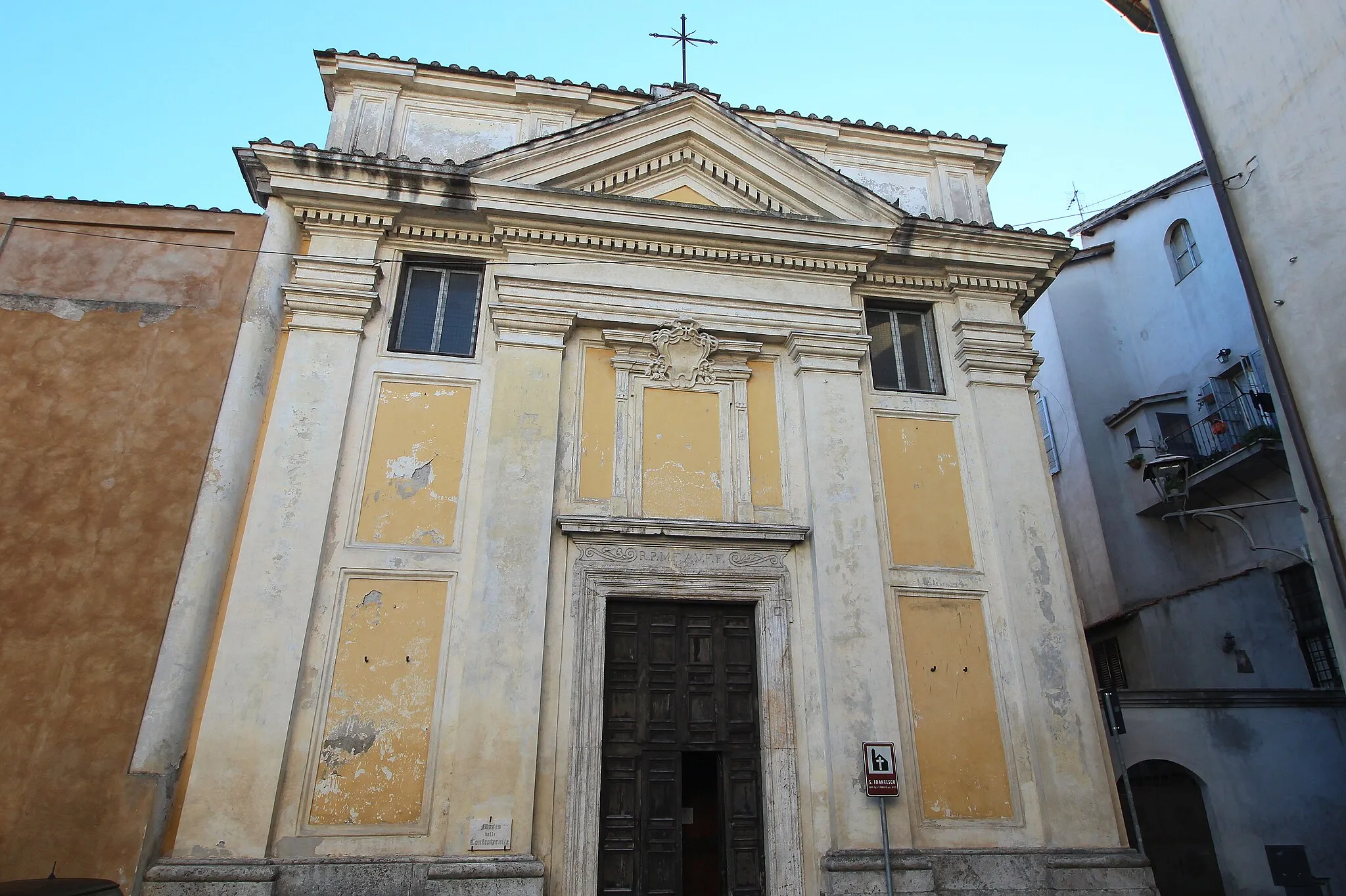 Photo showing: church San Francesco, Orte, Province of Viterbo, Lazio, Italy