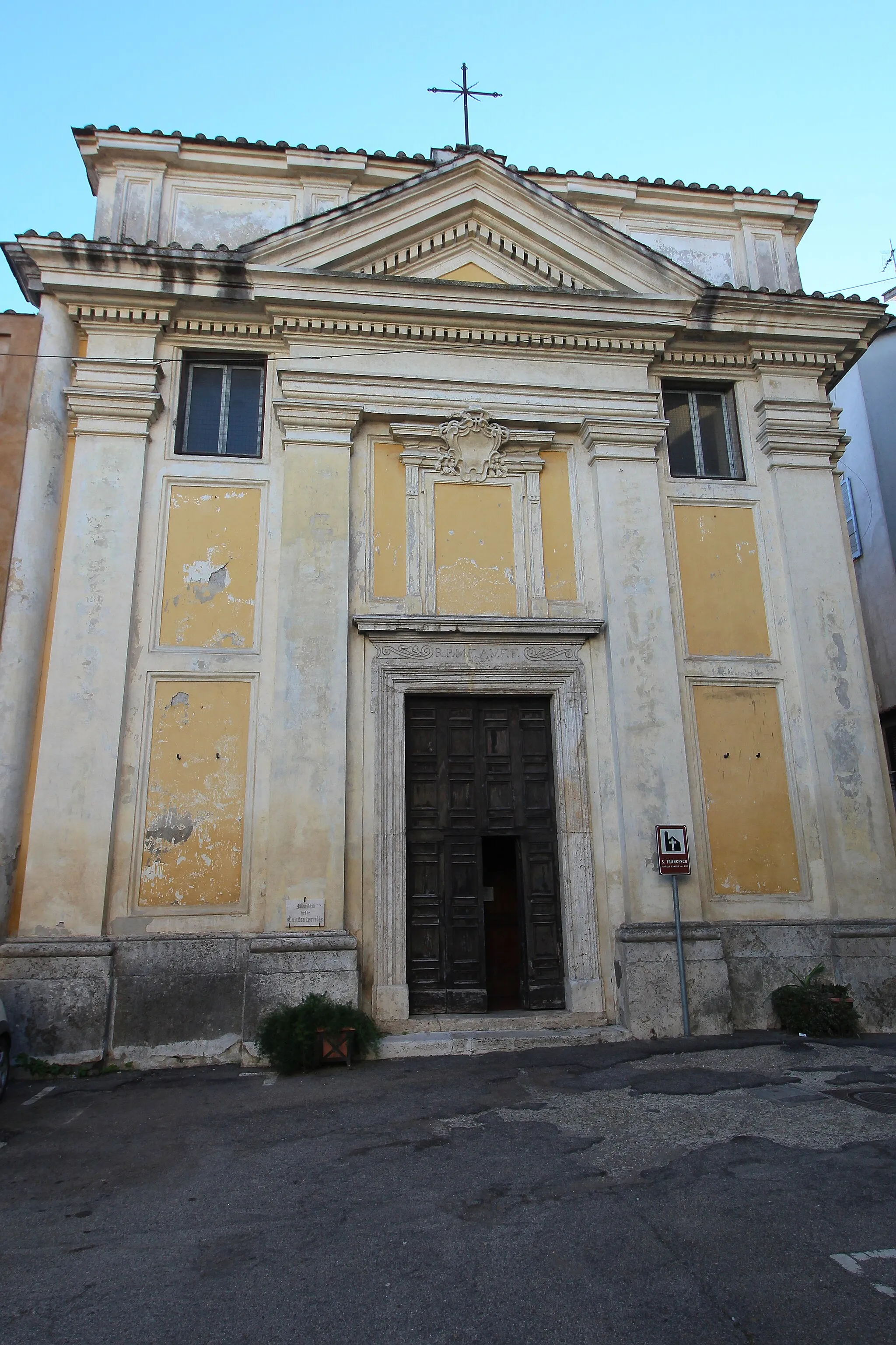 Photo showing: church San Francesco, Orte, Province of Viterbo, Lazio, Italy