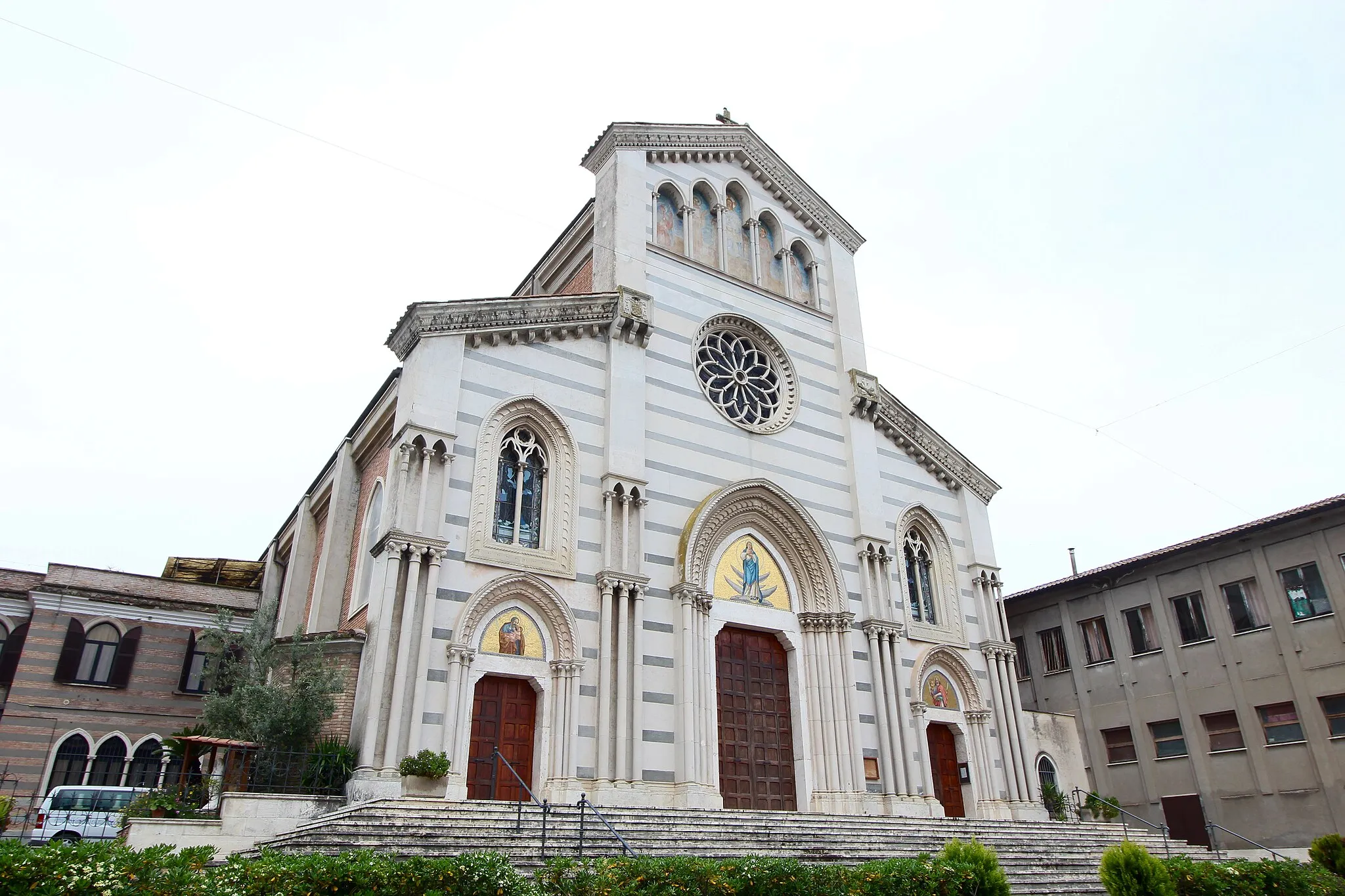 Photo showing: church Sant'Antonio da Padova, Orte Scalo, hamlet of Orte, Lazio, Italy