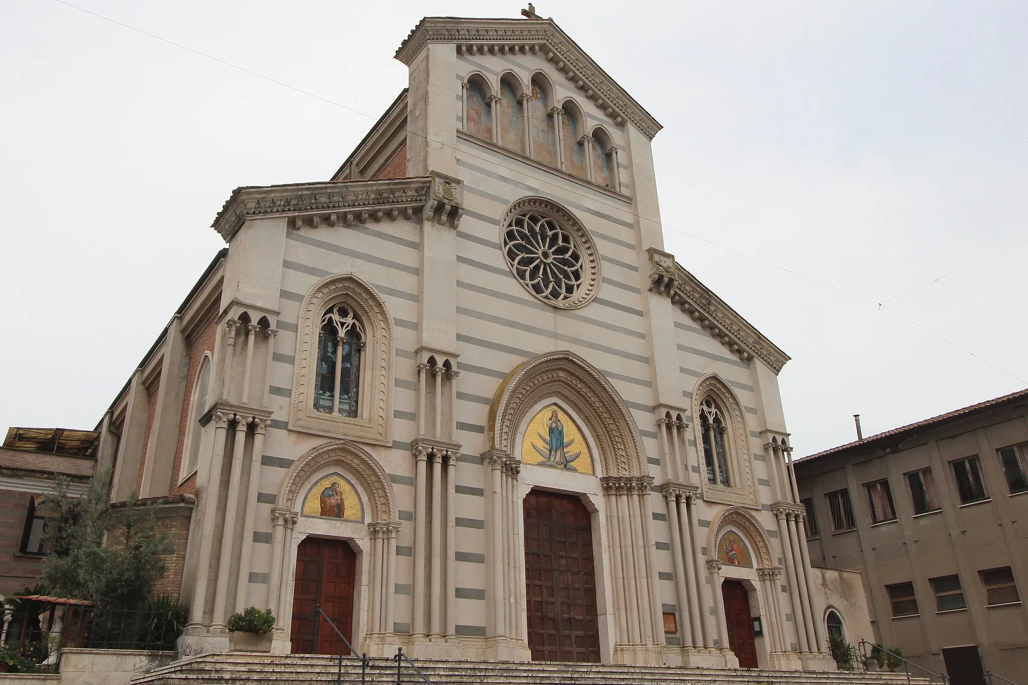 Photo showing: church Sant'Antonio da Padova, Orte Scalo, hamlet of Orte, Lazio, Italy