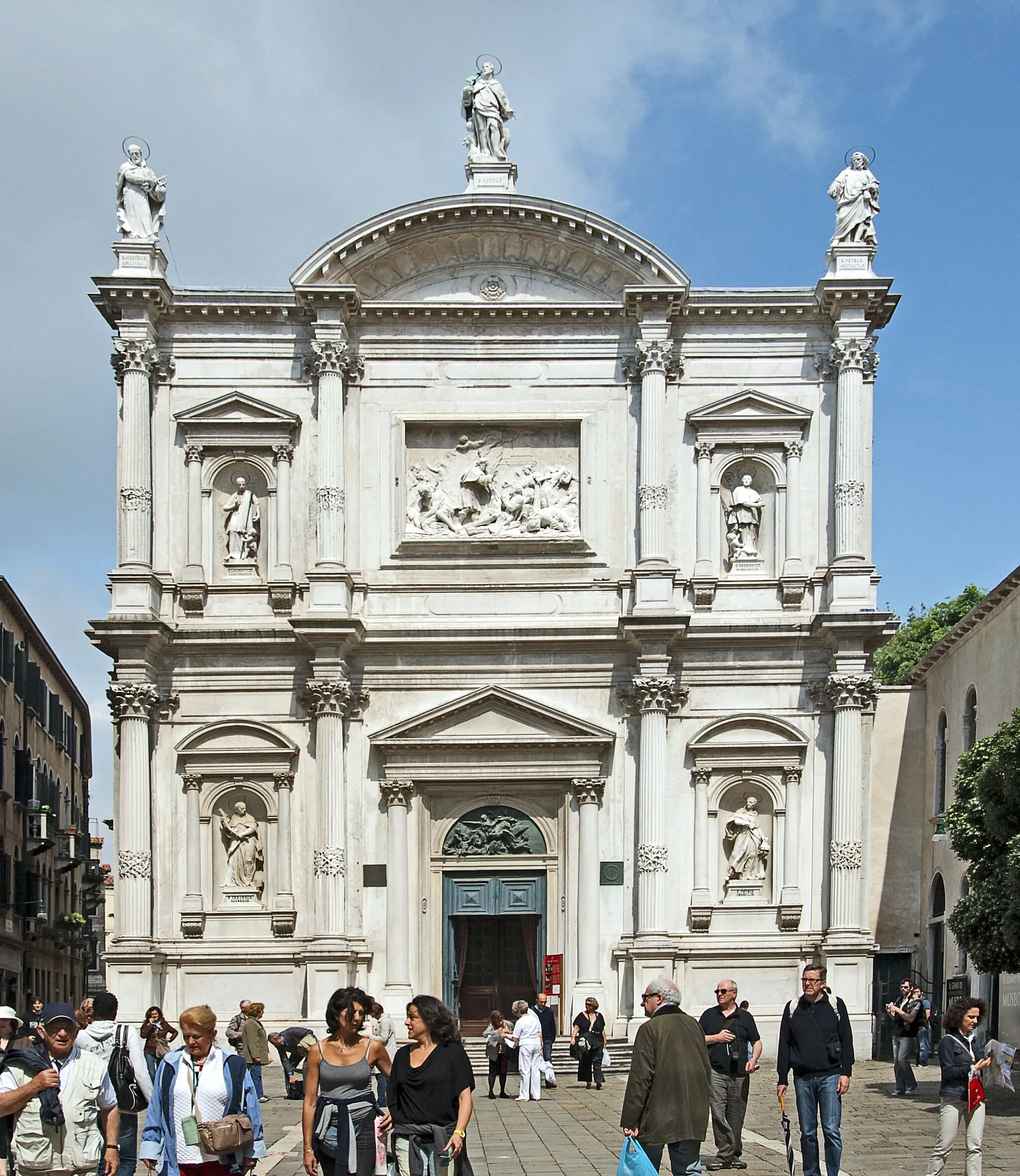 Photo showing: Church of San Rocco in Venice - Facade.