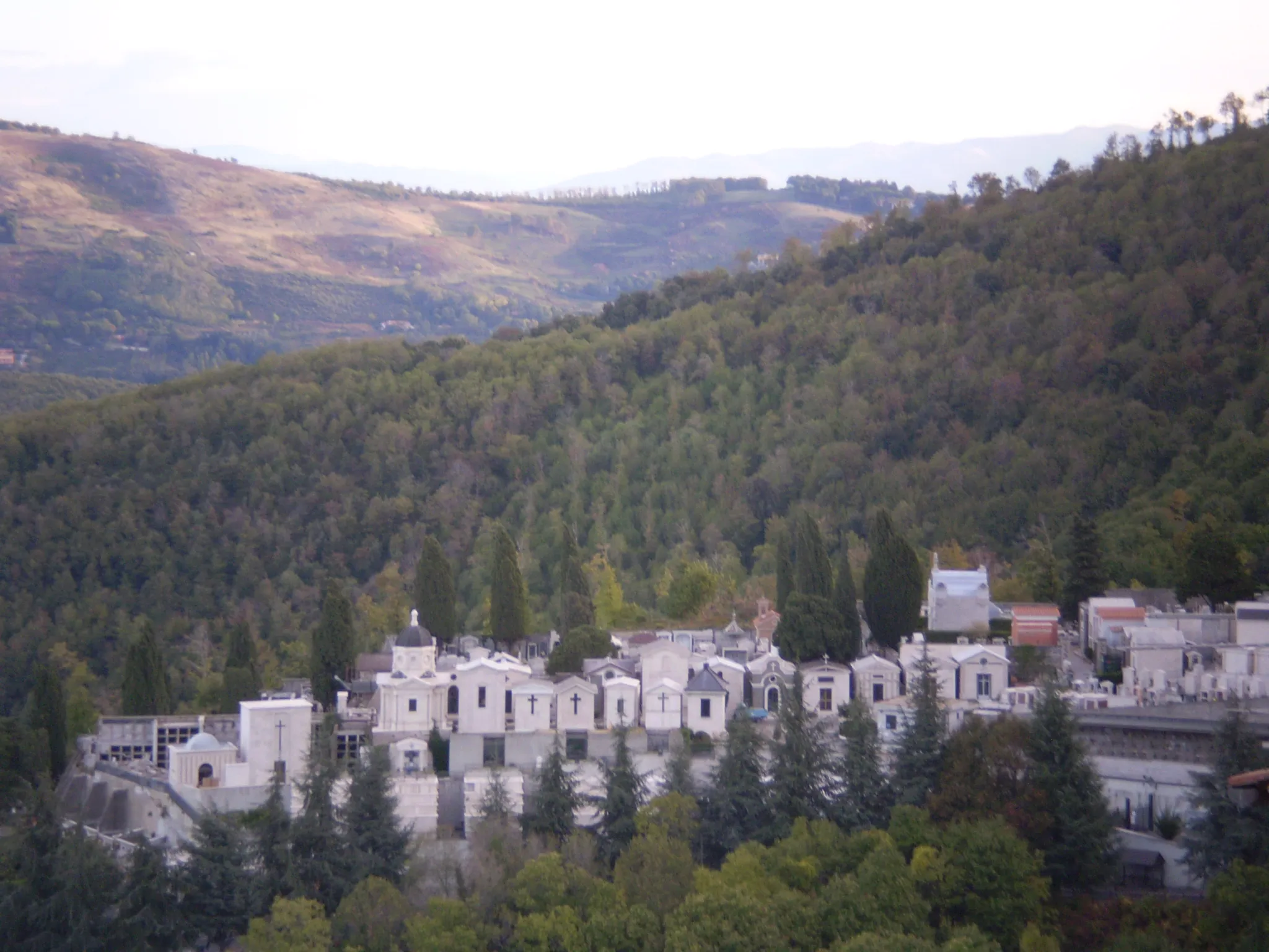 Photo showing: Cimitero di Rocca di Papa