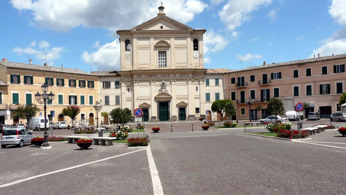 Photo showing: Piazza Europa in San Lorenzo Nuovo