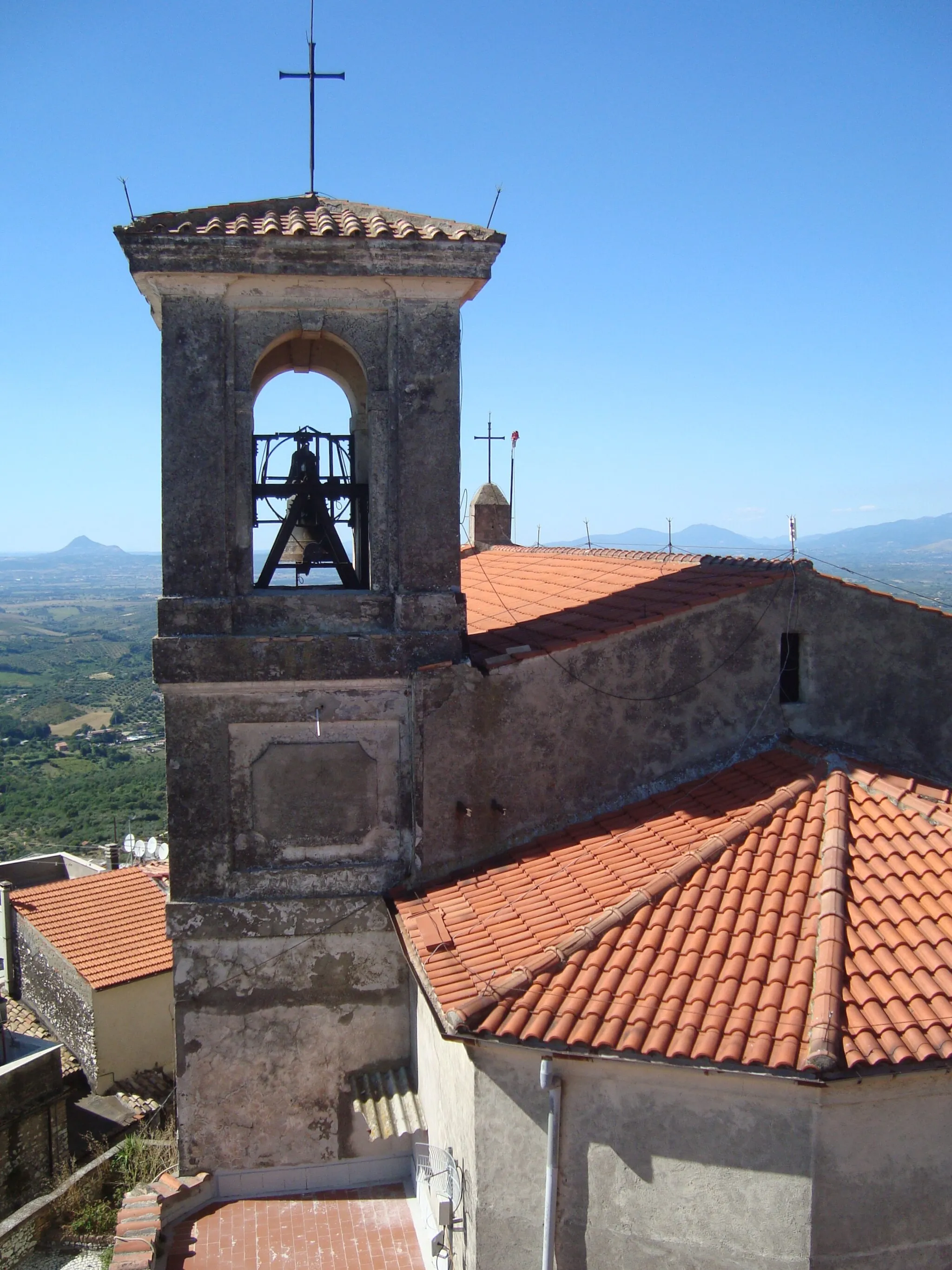 Photo showing: The church Santa Maria et San Biagio in Sant'Angelo Romano