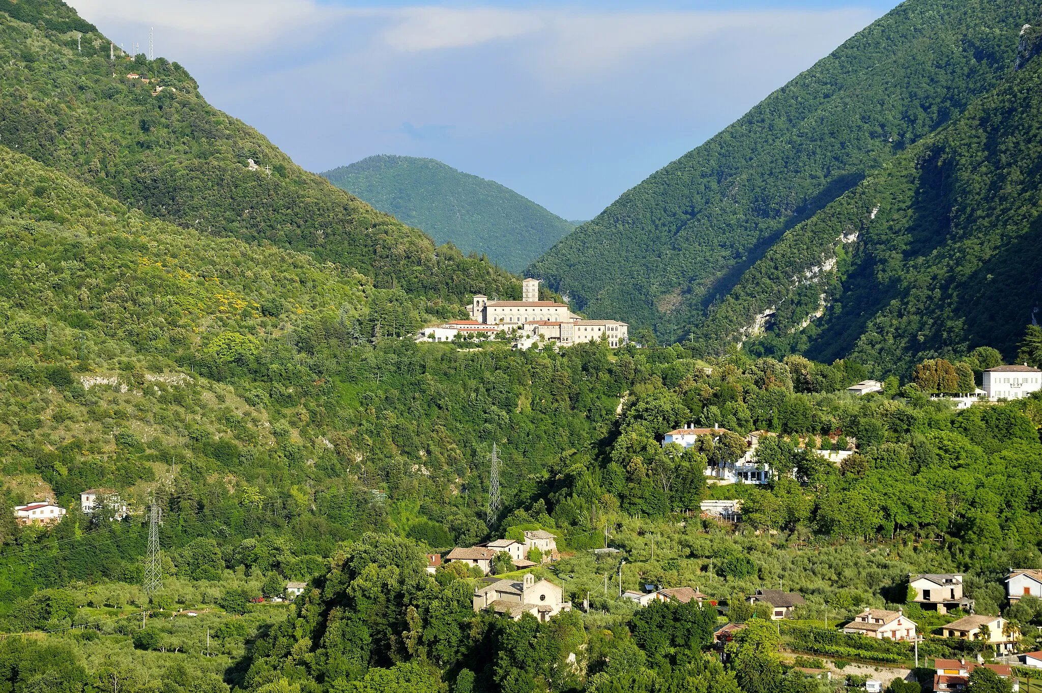 Photo showing: Monastero of Santa Scolastica (Subiaco)