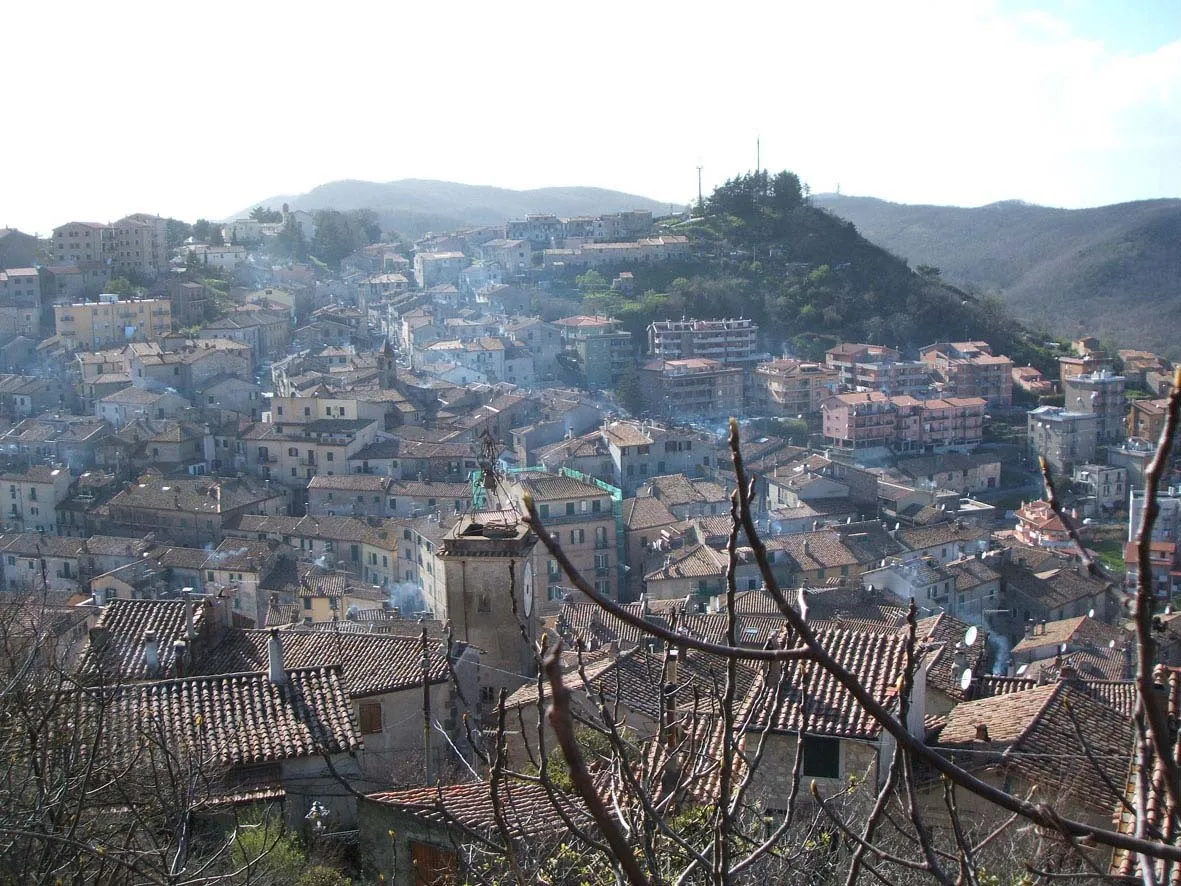 Photo showing: Panorama di Tolfa RM