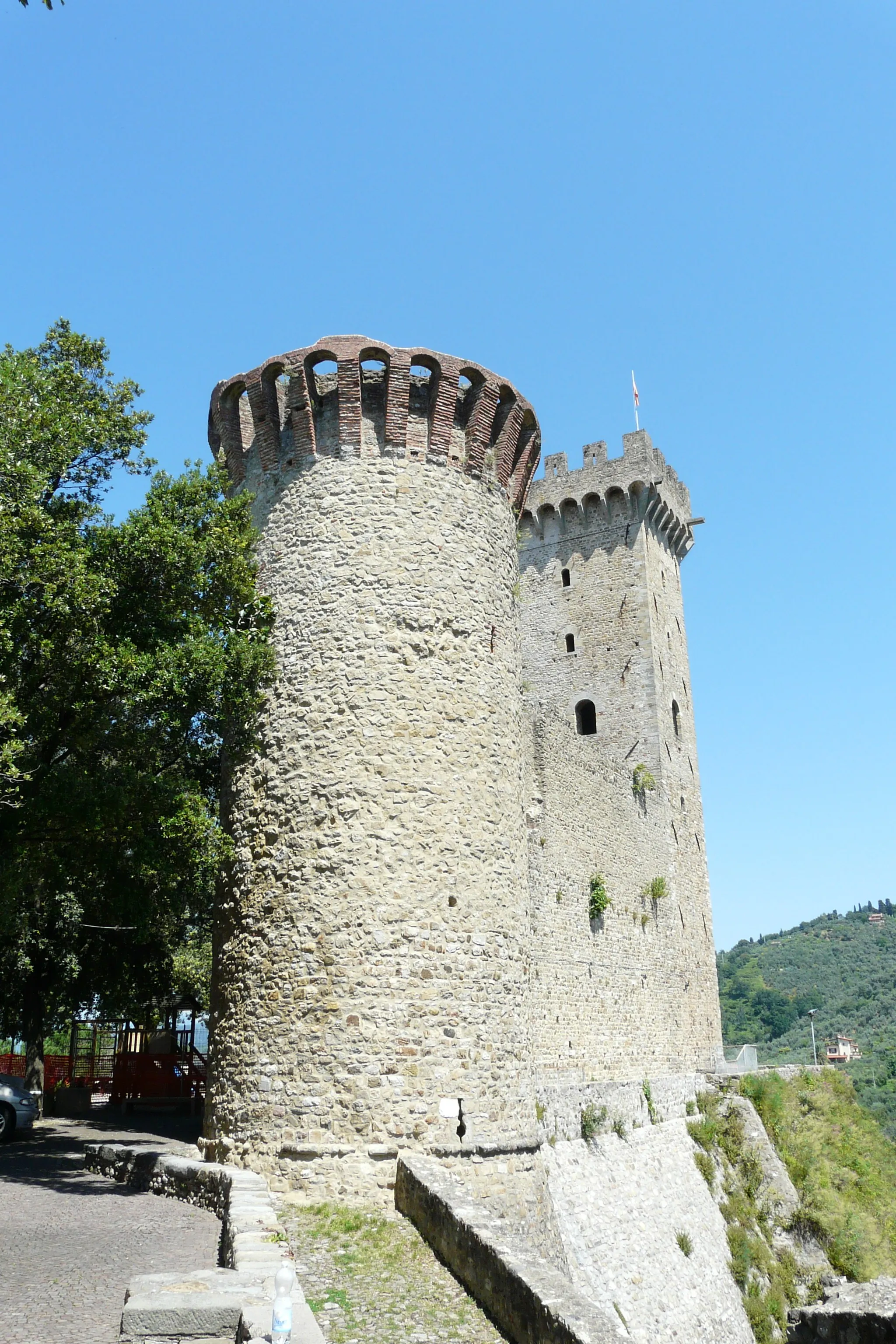 Photo showing: Castello vescovile, Castelnuovo Magra, Liguria, Italia