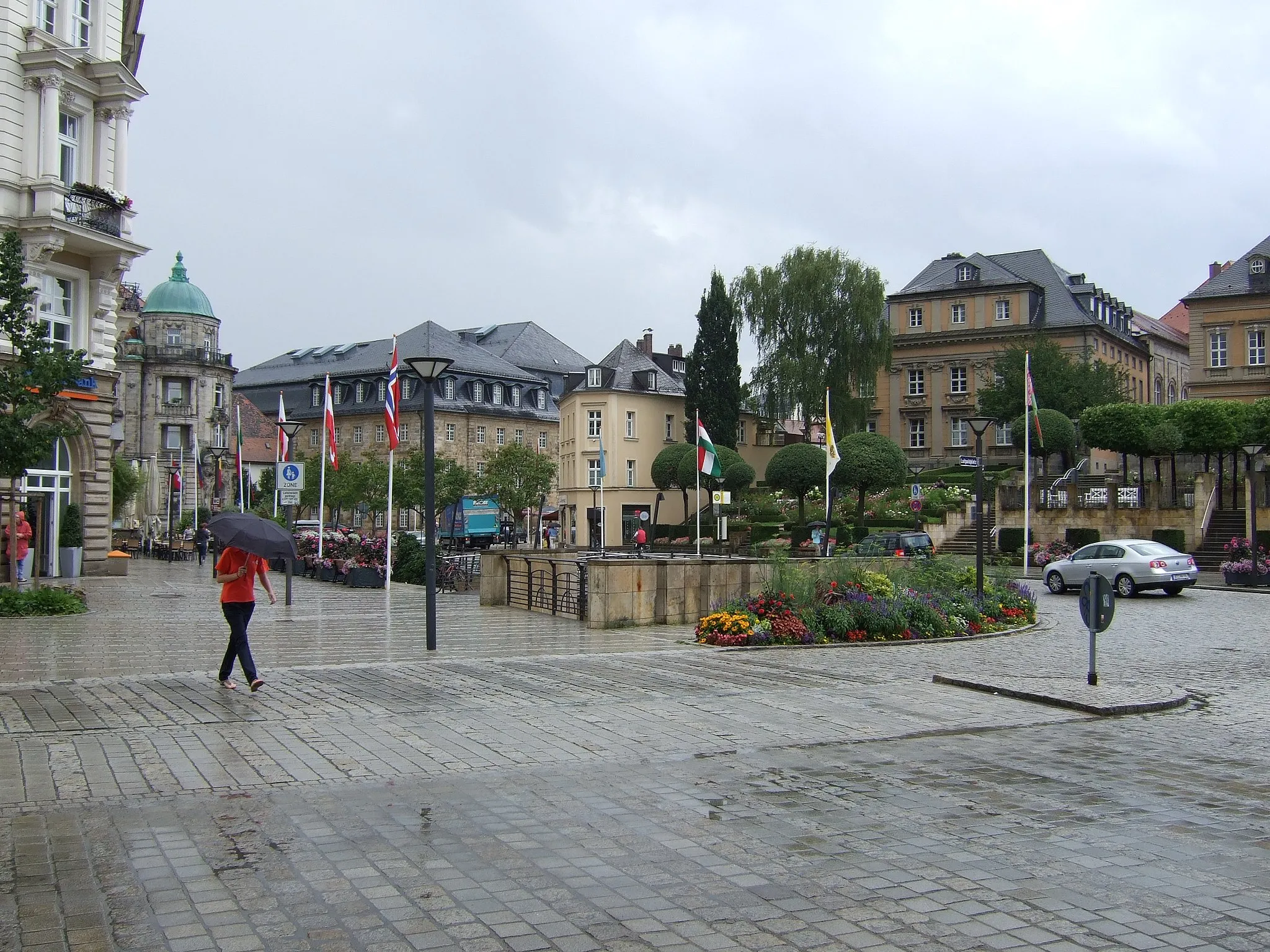 Photo showing: Bayreuth La-Spezia-Platz