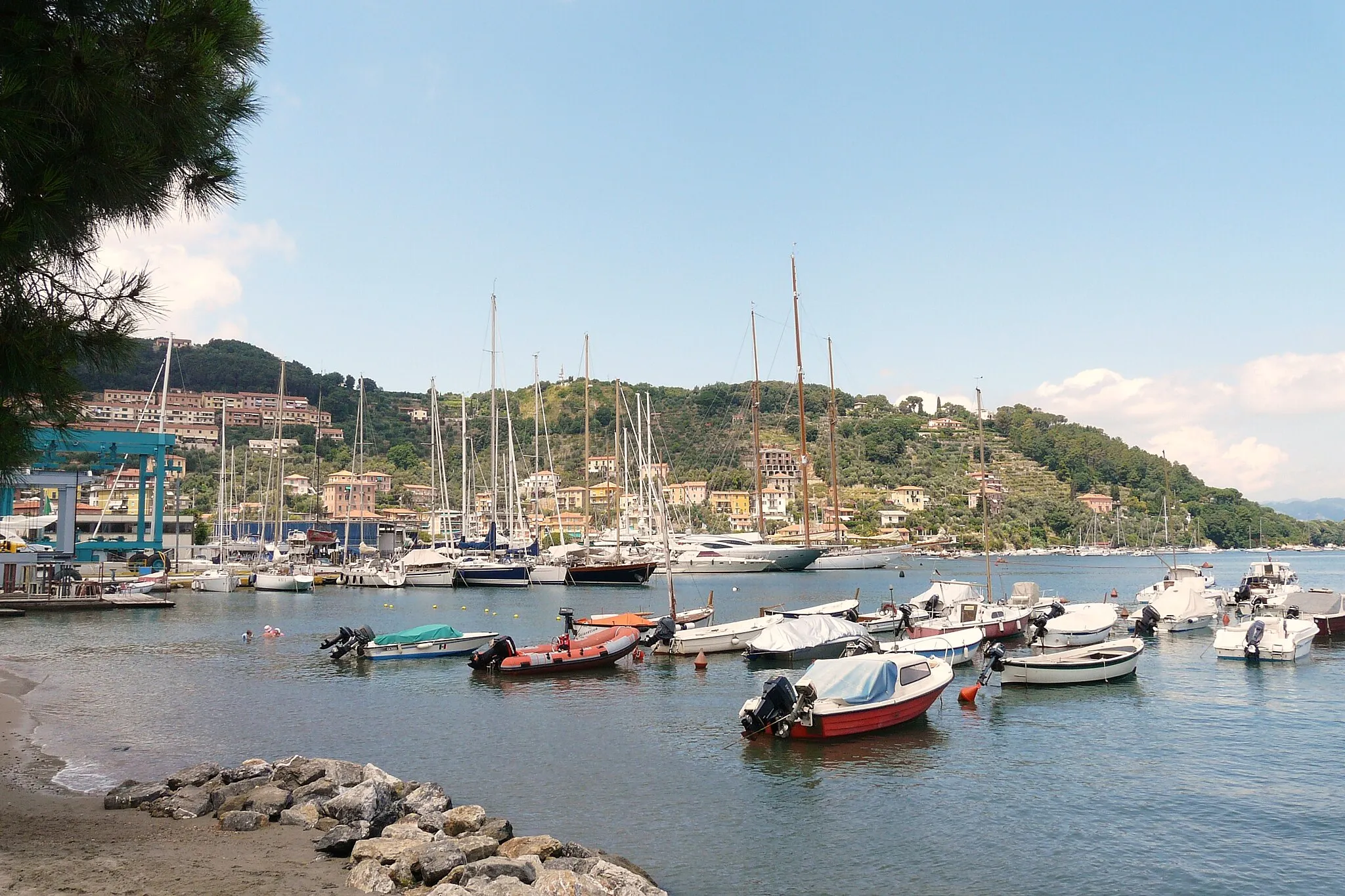 Photo showing: Foto varie di Le Grazie, Porto Venere, Liguria, Italia