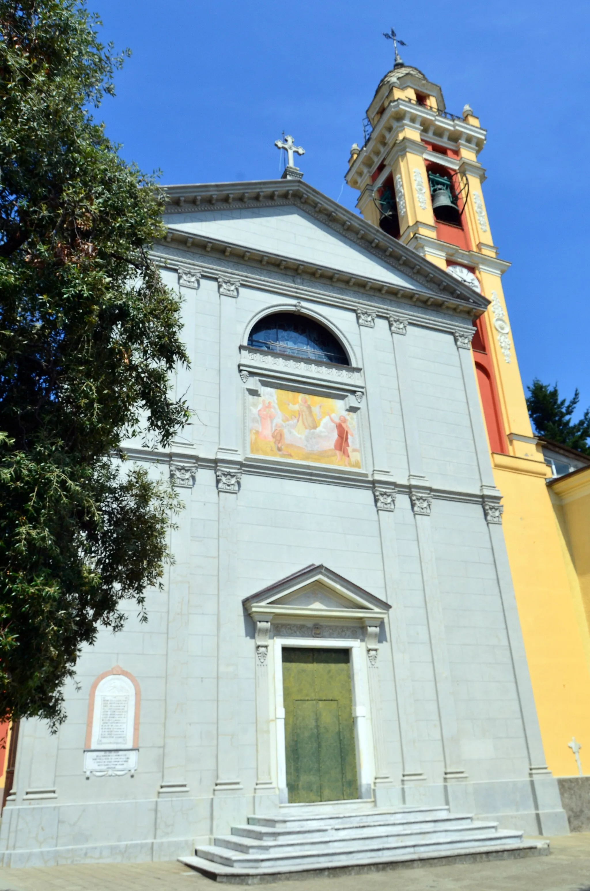 Photo showing: La chiesa di San Rufino, San Rufino, Leivi, Liguria, Italia