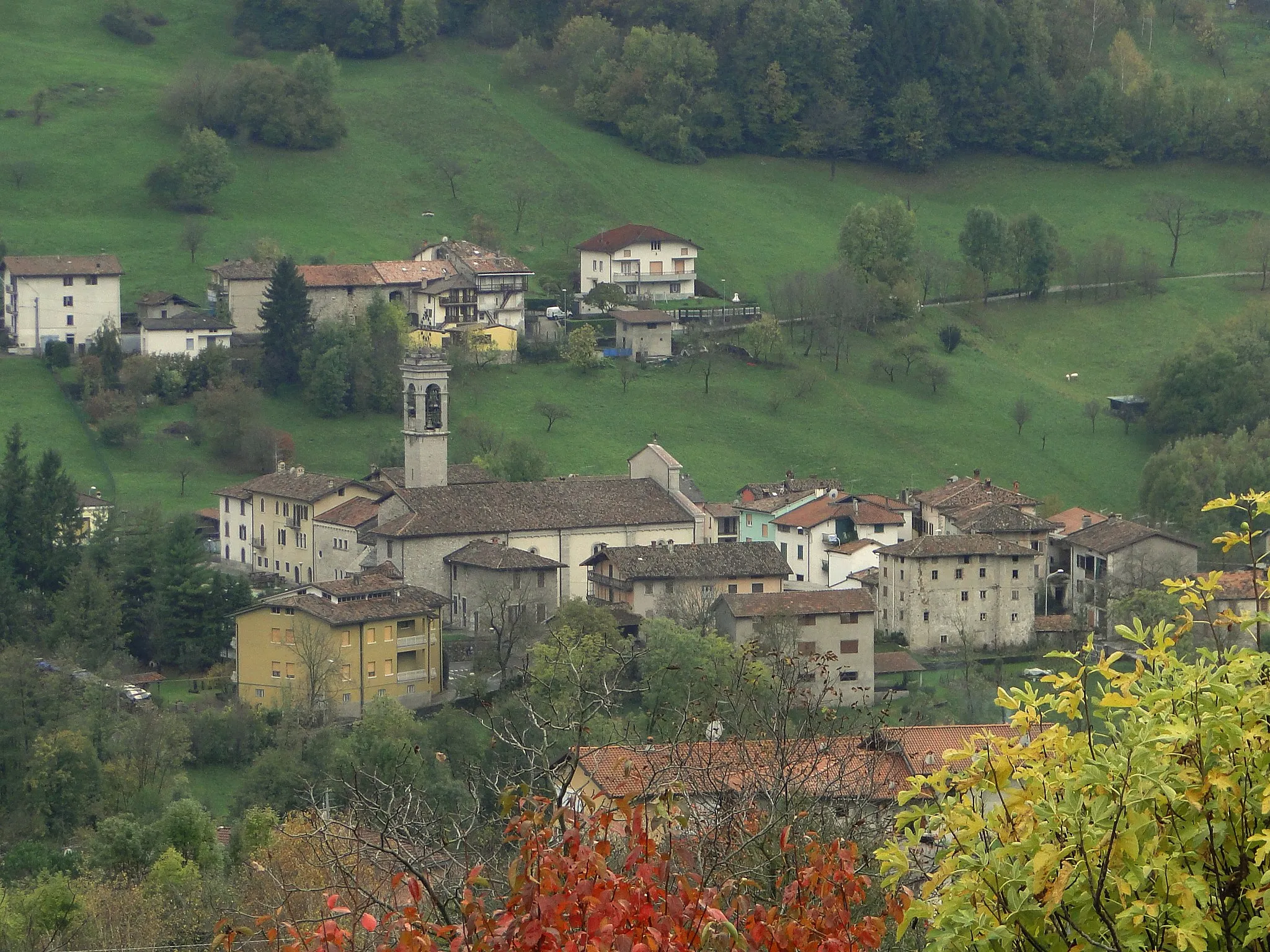 Photo showing: Vista di Abbazia, fraz. di Albino (BG).