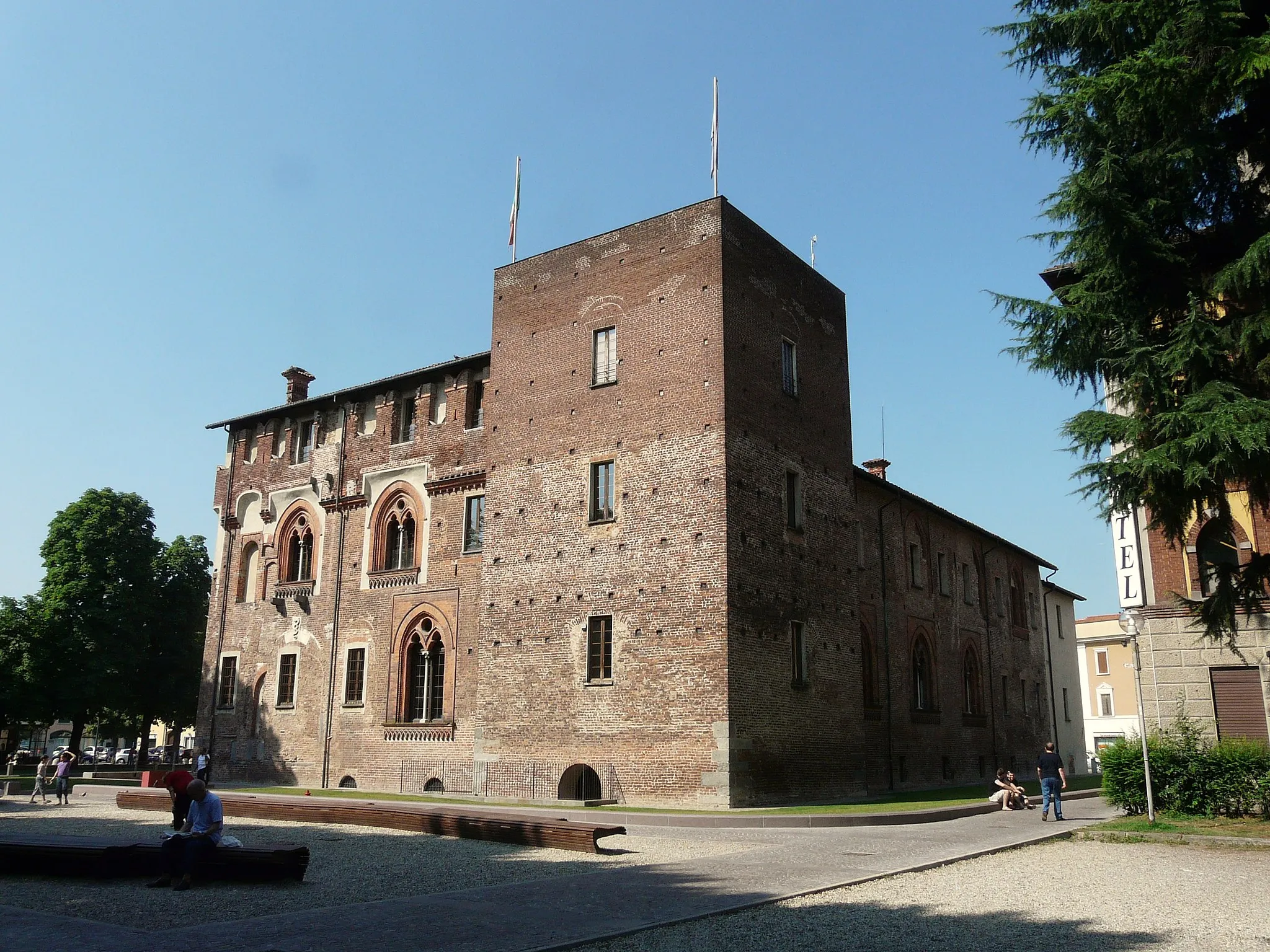 Photo showing: Castello Visconteo, Abbiategrasso, Lombardia, Italia