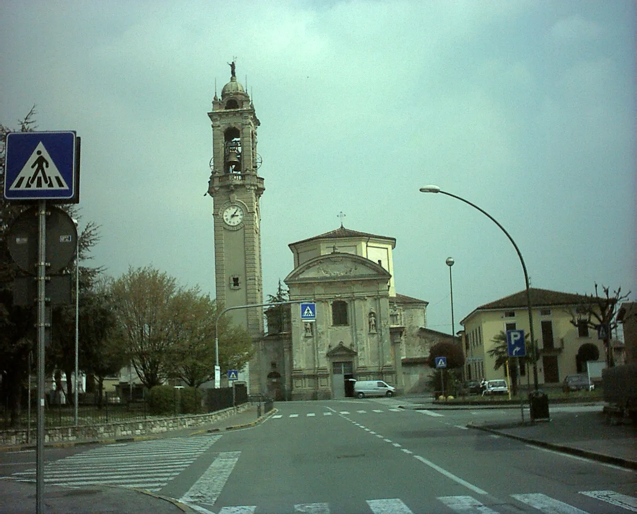 Photo showing: View of Almè, Bergamo, Lombardy, Italy