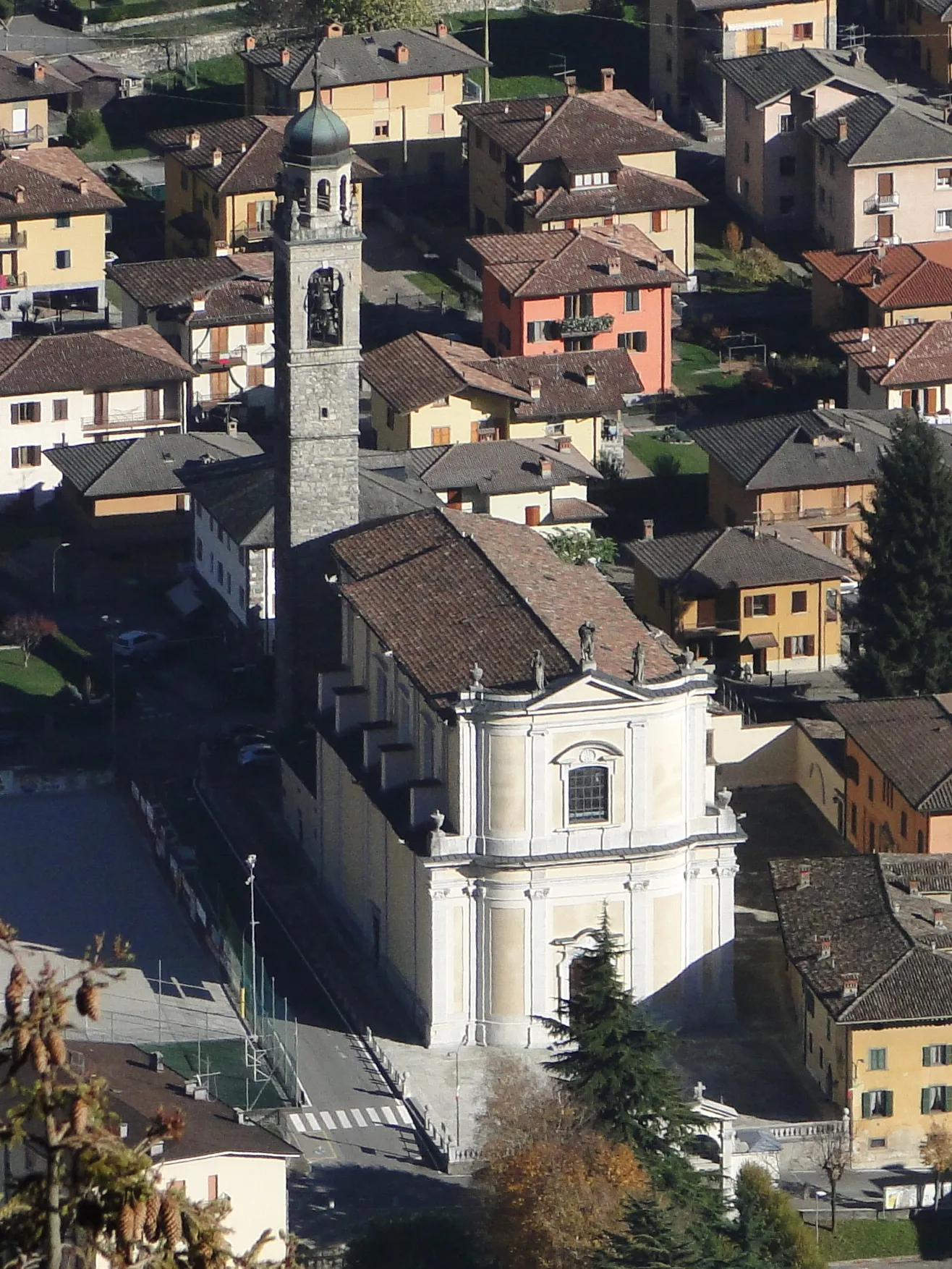 Photo showing: Chiesa parrocchiale di San Giorgio. Ardesio (BG)
