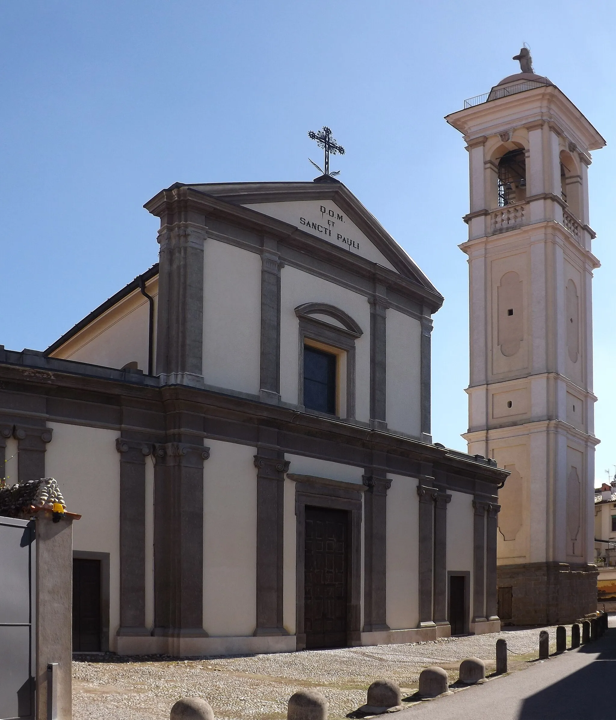 Photo showing: Azzano San Paolo - chiesa di San Paolo (chiesa vecchia)