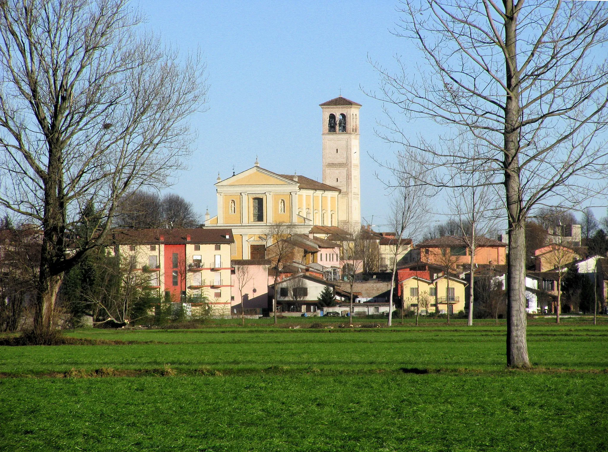 Photo showing: Bagnolo Cremasco - Landscape from the zone "Lame"