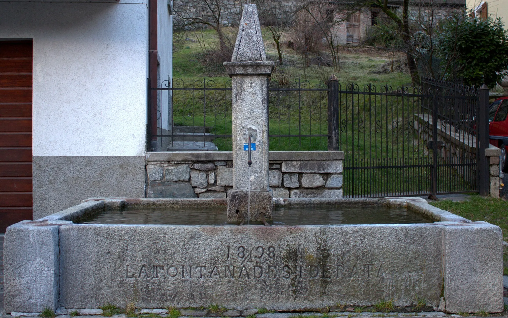 Photo showing: Fontana di Bagolino.