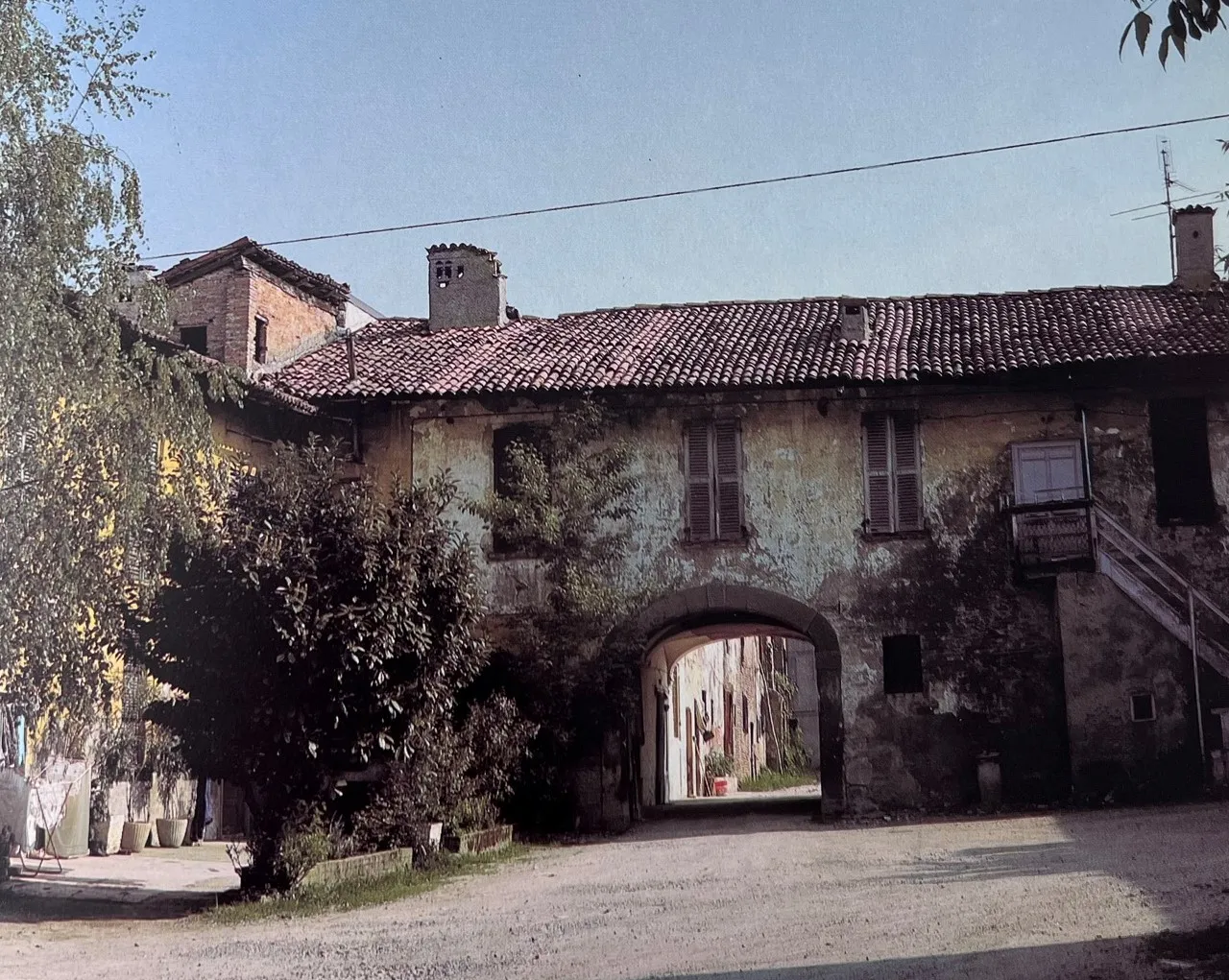 Photo showing: Lato nord di casa Grataroli.