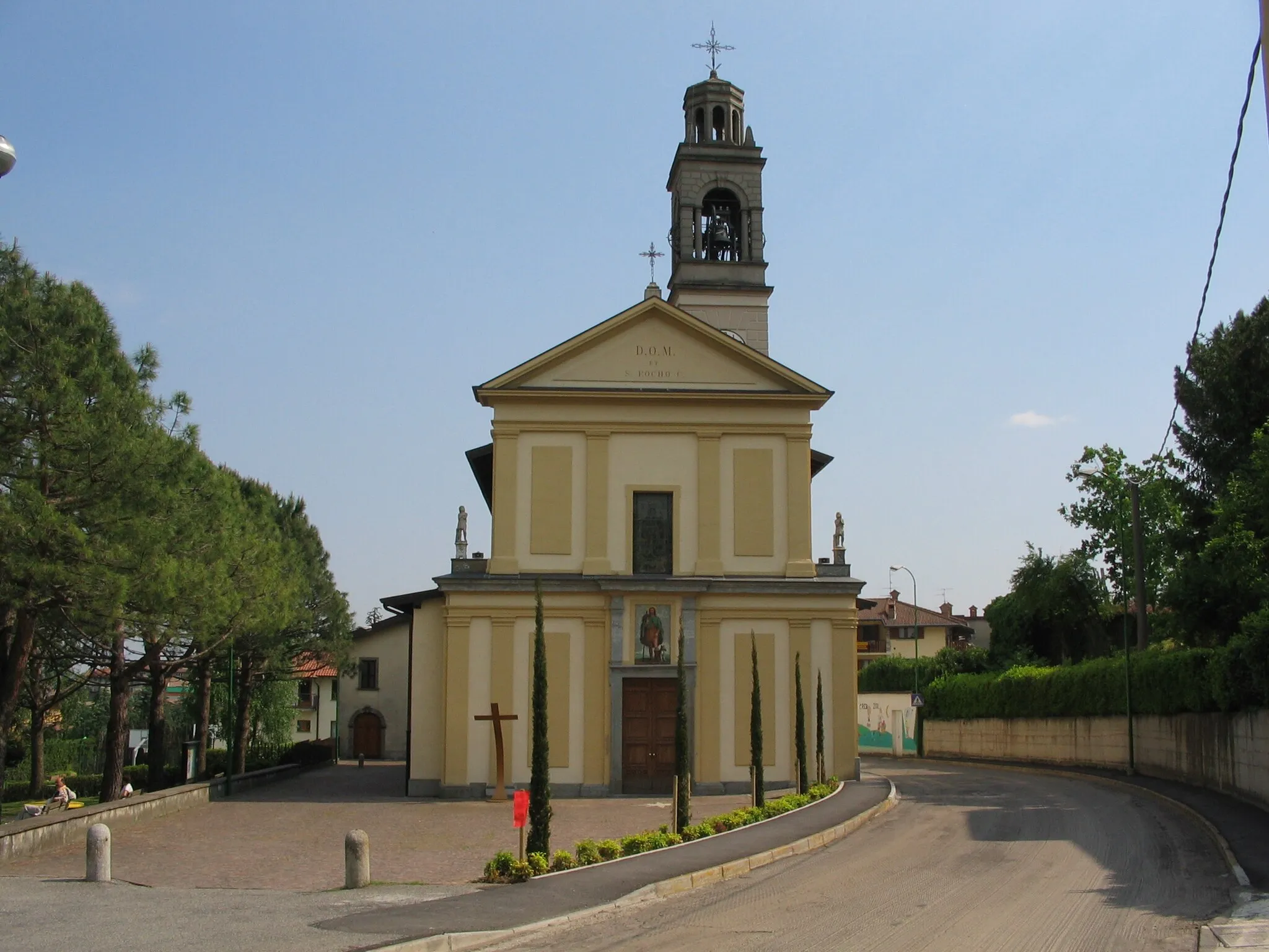 Photo showing: Giorces. Barzana, San Rocco.