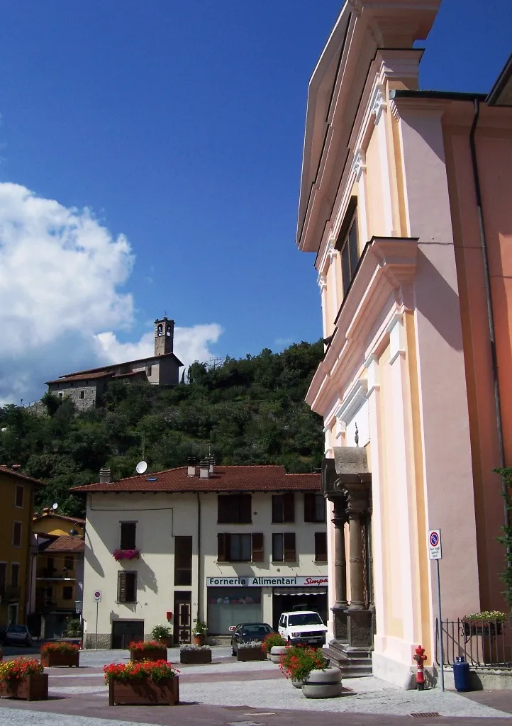 Photo showing: Church of Nativity of the Virgin Mary. Berzo Inferiore, Val Camonica