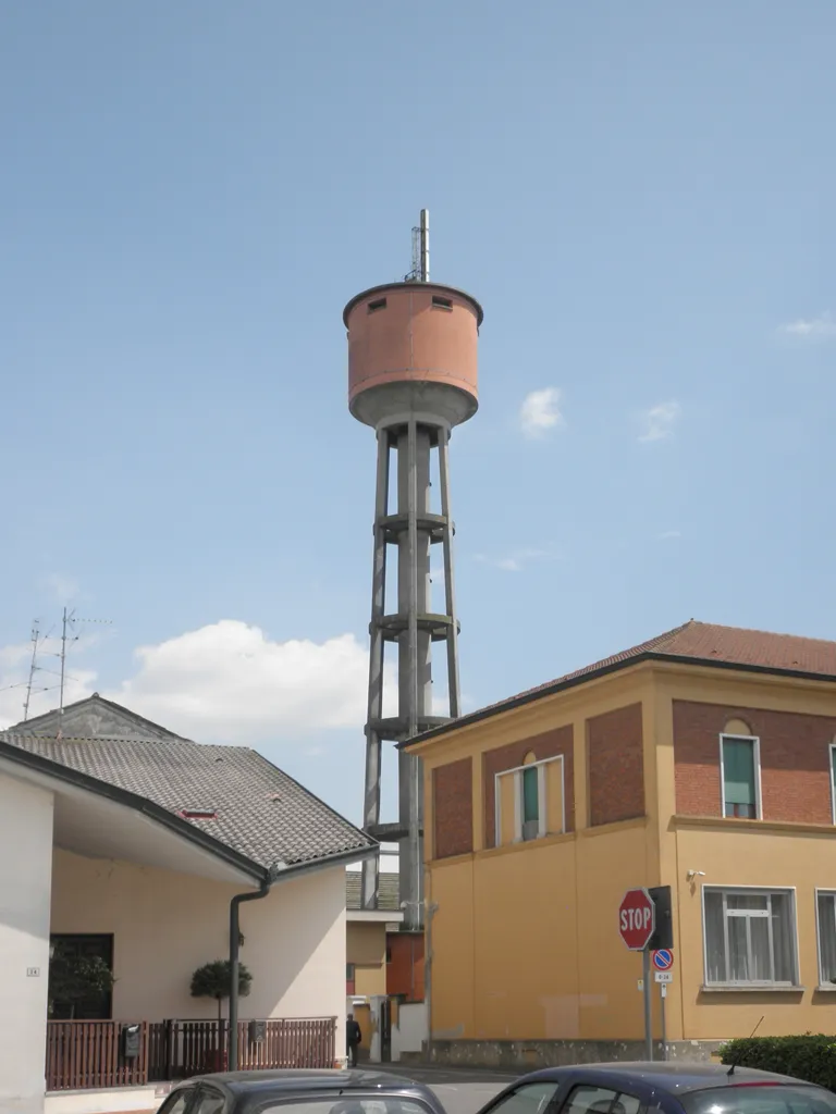 Photo showing: La torre dell’acquedotto di Boffalora d’Adda.