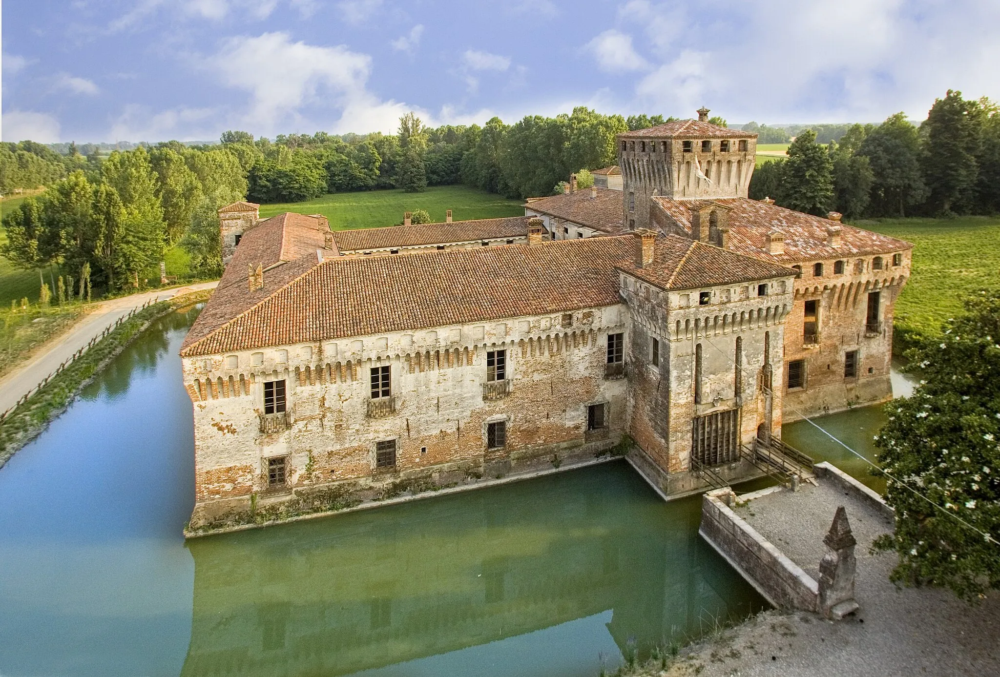 Photo showing: Il castello di Padernello