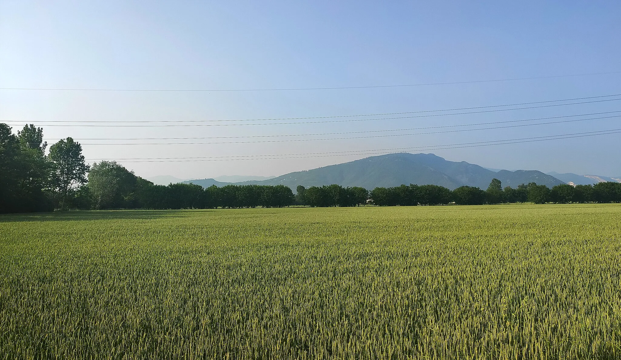 Photo showing: Mount Maddalena from Borgosatollo