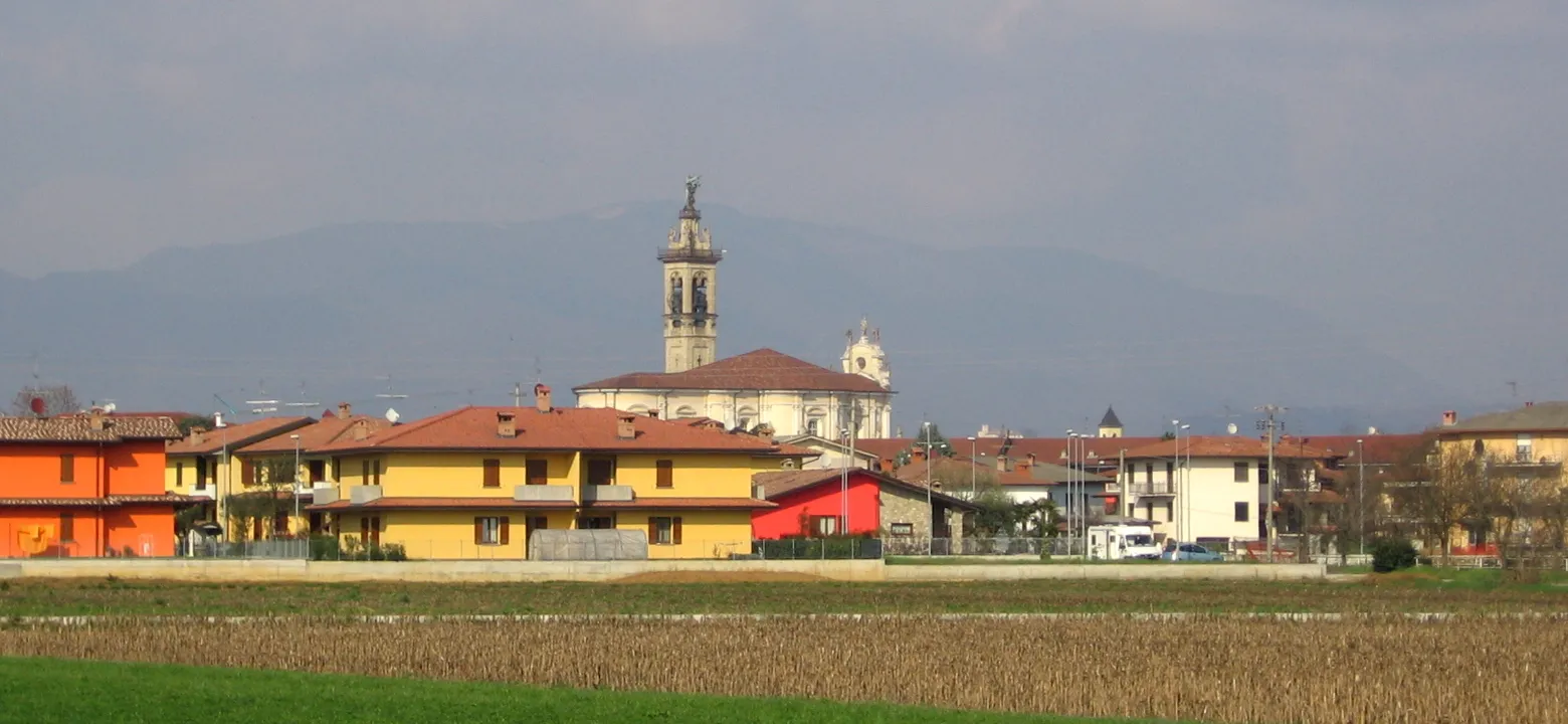 Photo showing: View of Calcinate, Bergamo, Italy