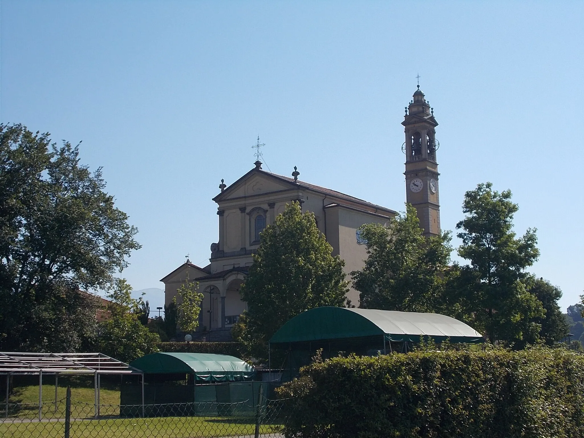 Photo showing: Calco - San Vigilio-templom
