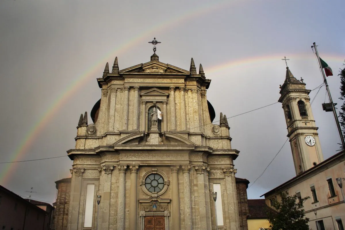Photo showing: Chiesa Parrocchiale di Sant'Alessandro, Capriate