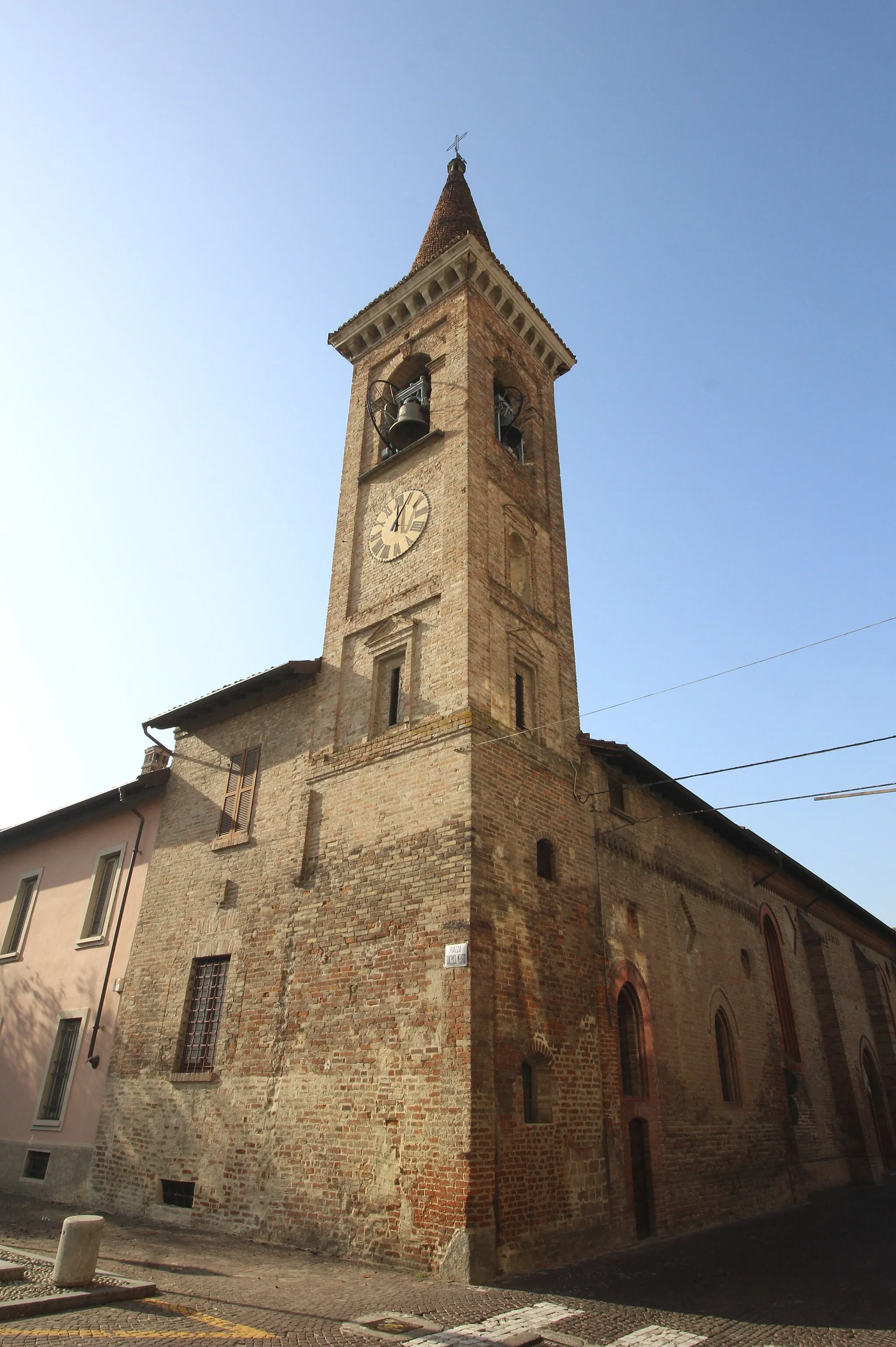 Photo showing: Church San Giovanni Battista, Casei Gerola, Province of Pavia, Lombardy, Italy