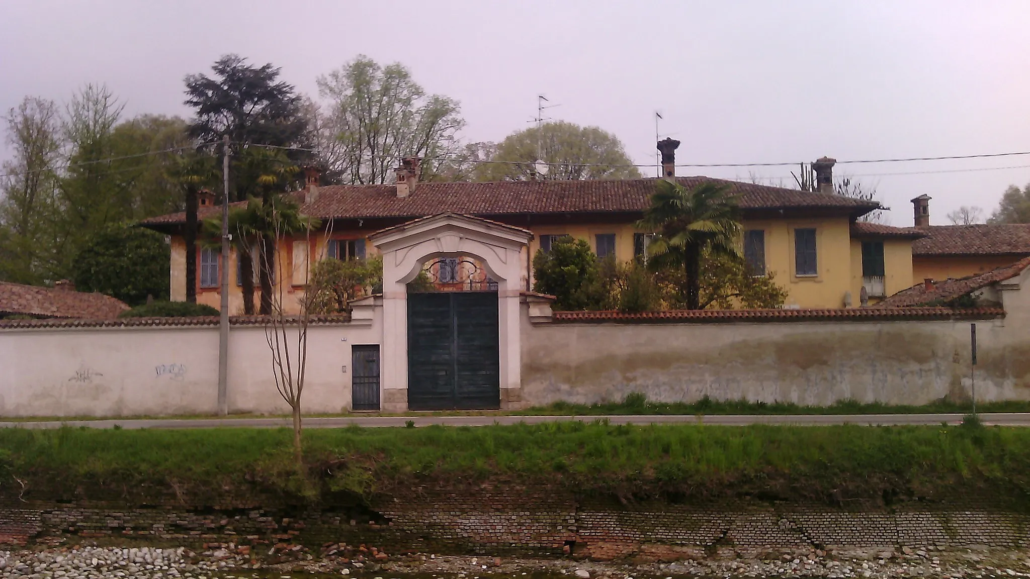 Photo showing: Palazzo Krentzlin a Cassinetta di Lugagnano (MI) - Italy