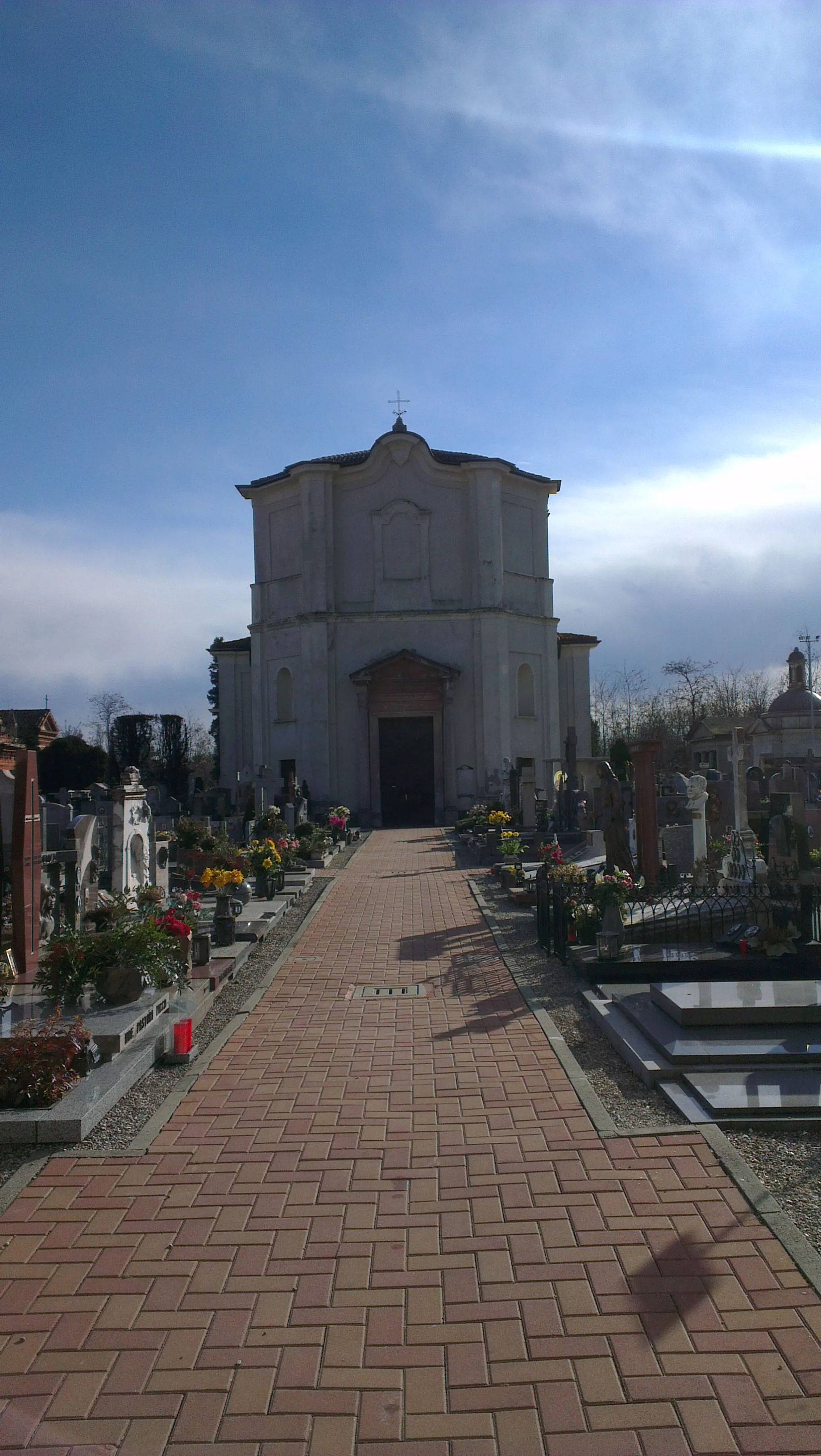 Photo showing: Castano Primo, MI, Italy - Chiesa della Madonna del Lazzaretto