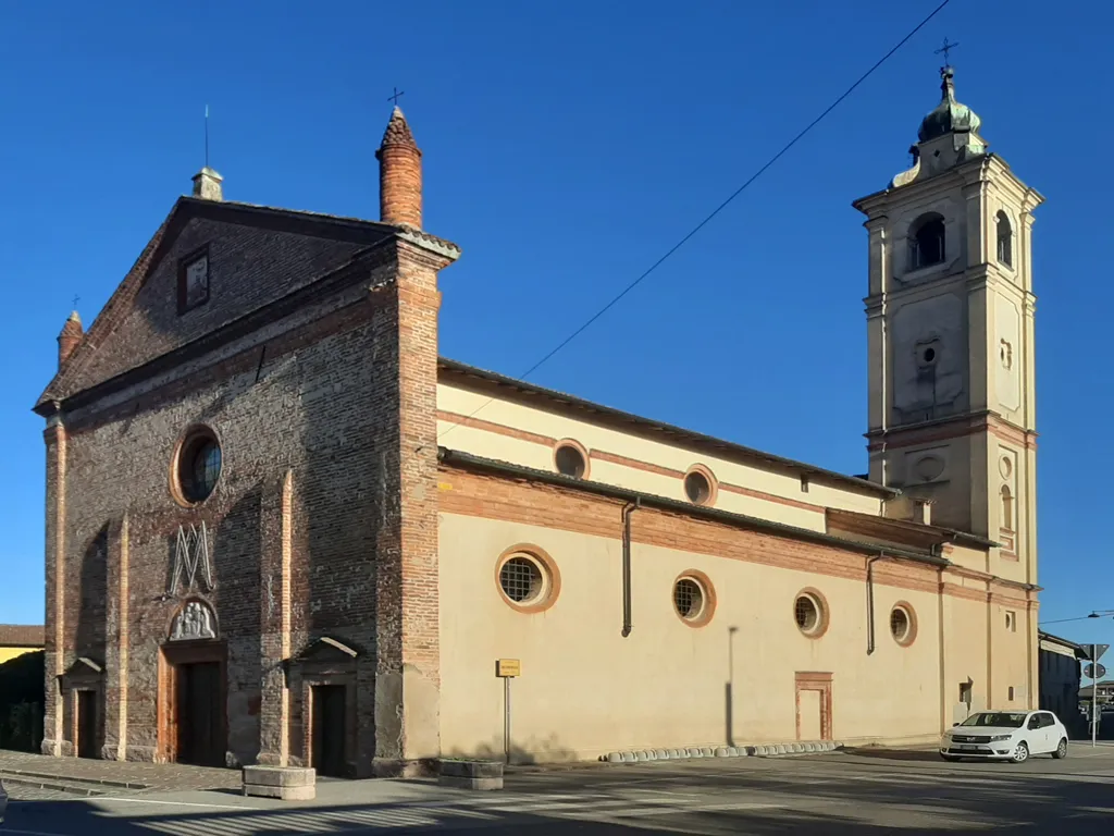 Photo showing: La chiesa della Beata Vergine Incoronata a Castiglione d’Adda.