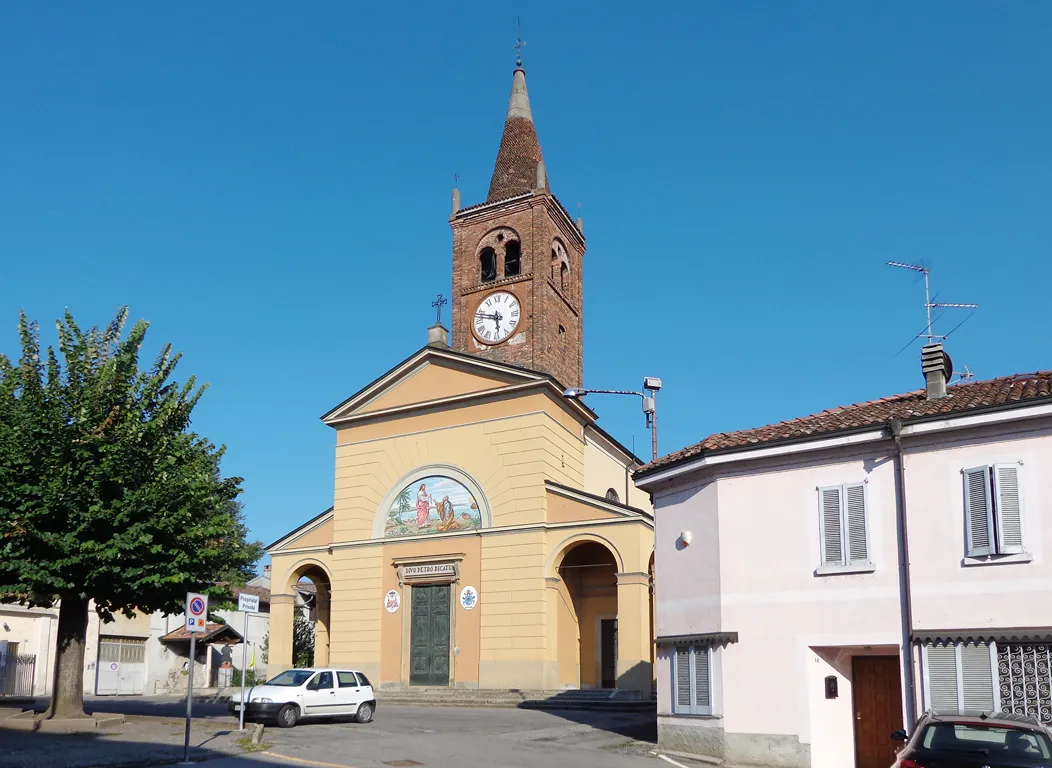 Photo showing: Cavenago d’Adda, chiesa parrocchiale di San Pietro Apostolo.