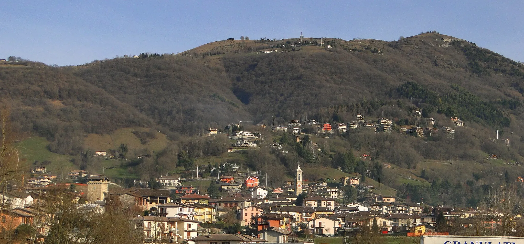 Photo showing: Panorama di Cazzano Sant'Andrea (BG). Italy