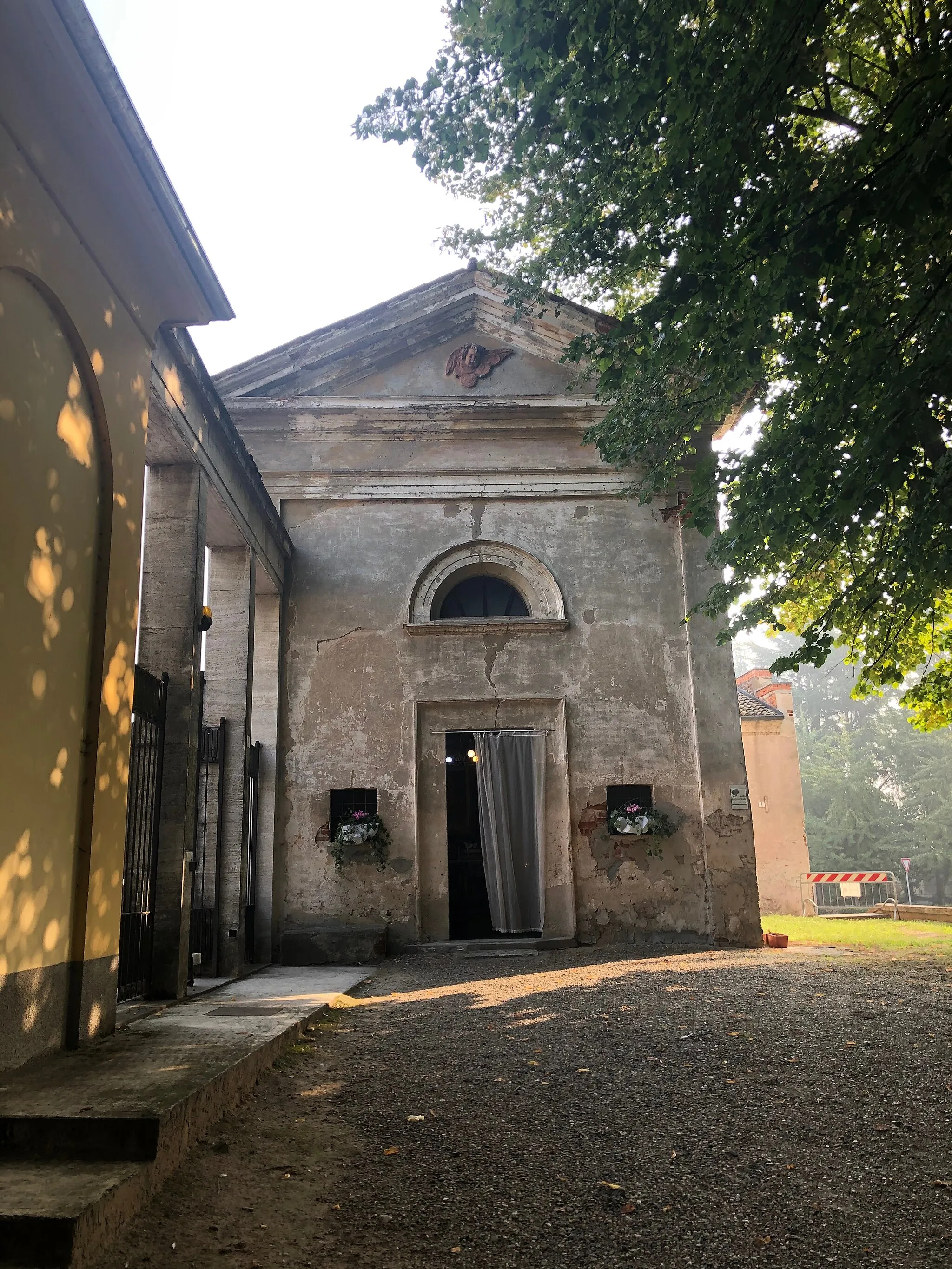Photo showing: Facciata della chiesa di San Martino a Cilavegna