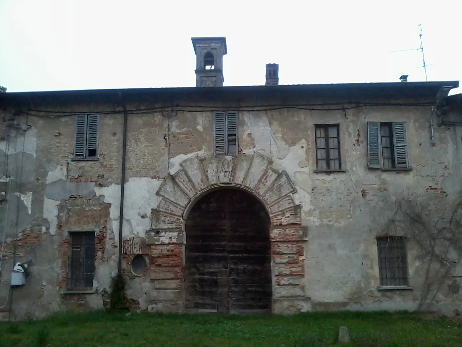 Photo showing: Portale dell'ala padronale della Cascina Scanna - Cisliano (MI) - Italy