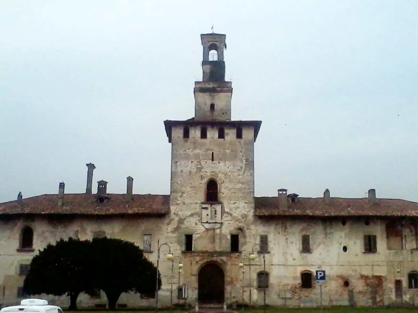 Photo showing: Facciata del Castello di Cusago (MI) - Italy