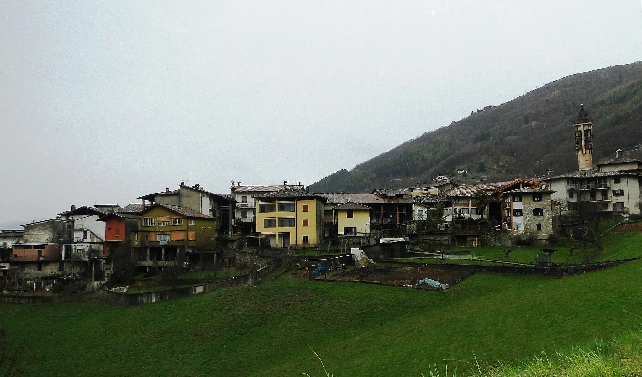 Photo showing: Cirano, fraz. di Gandino (BG). Panorama
