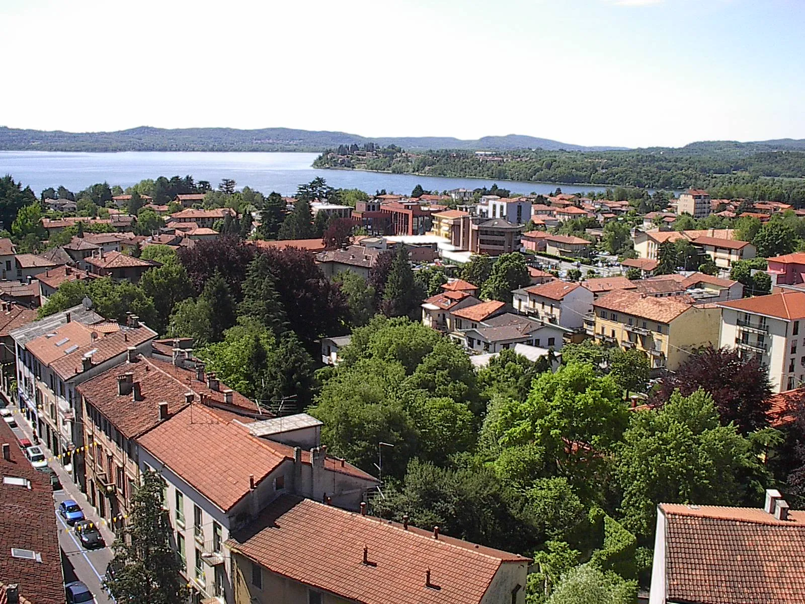 Photo showing: Veduta dal campanile della Parrocchiale