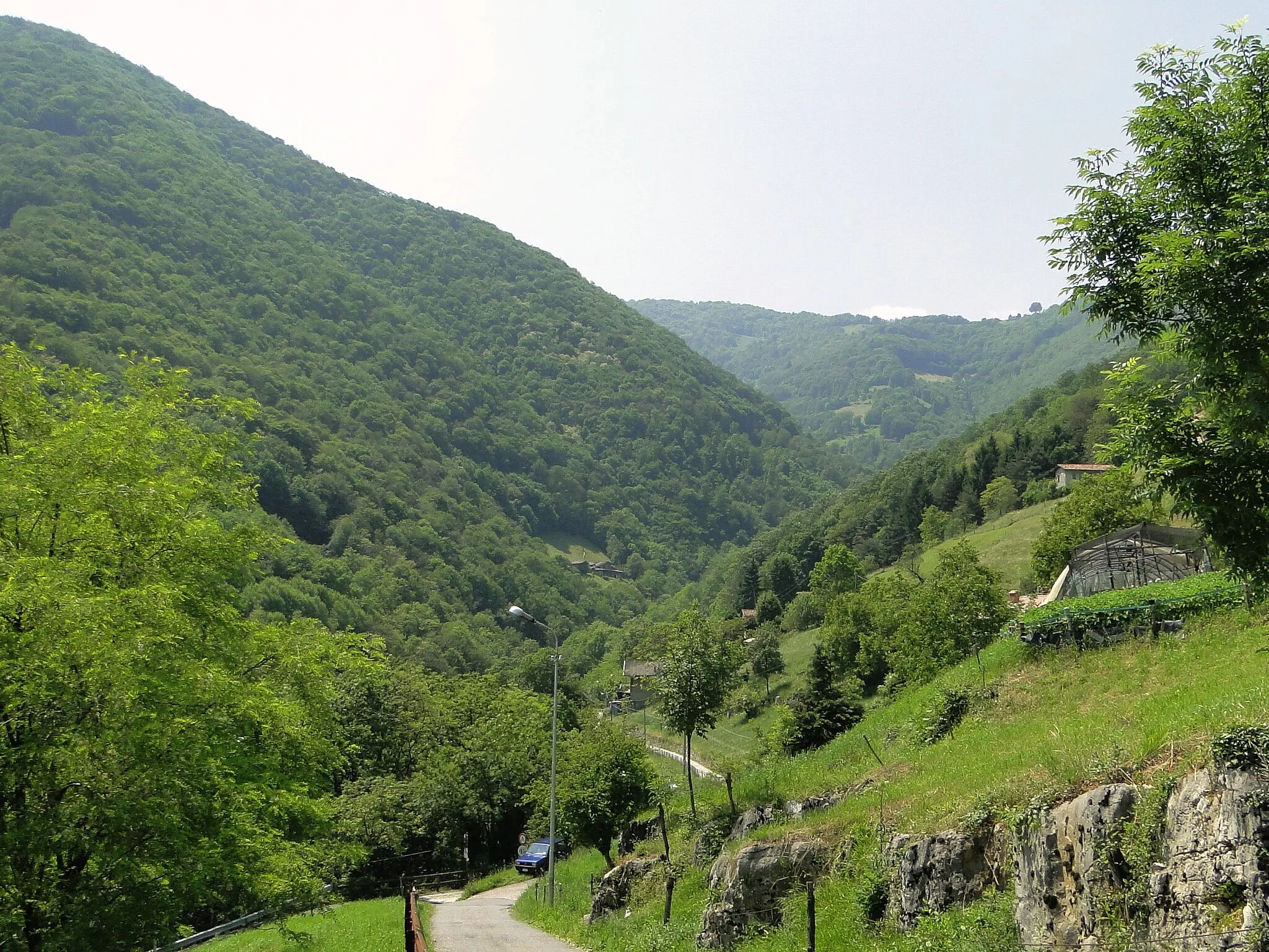 Photo showing: val di Platz. Gazzaniga (BG), Italia