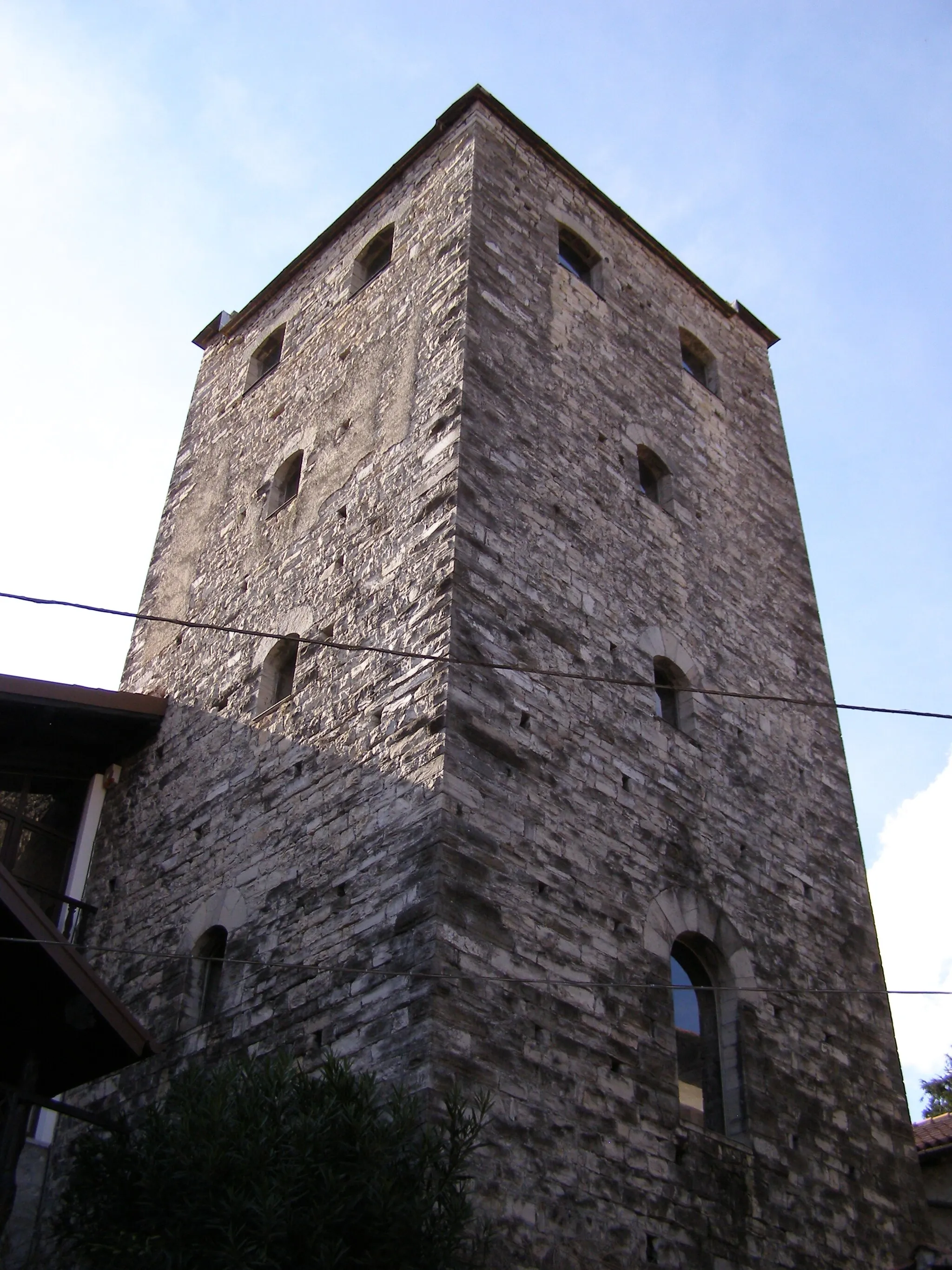 Photo showing: Lenno - medieval signalization tower
