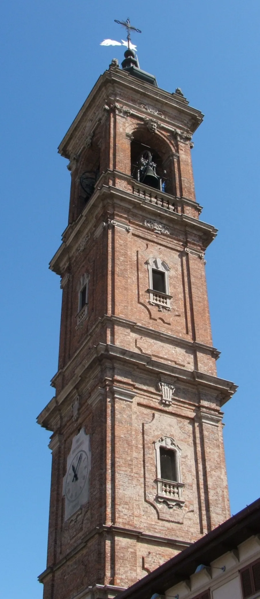 Photo showing: Levate (Bergamo), Lombardy, Italy - Church tower