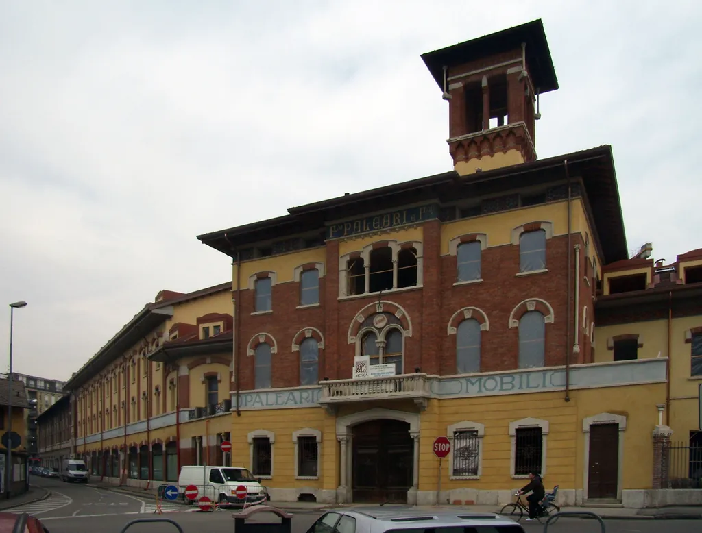 Photo showing: Lissone, il mobilificio Paleari.