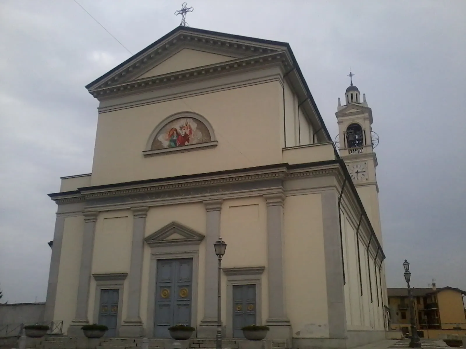 Photo showing: Chiesa parrocchiale dei Santi Nazaro e Celso a Marcallo con Casone (MI) - Italy